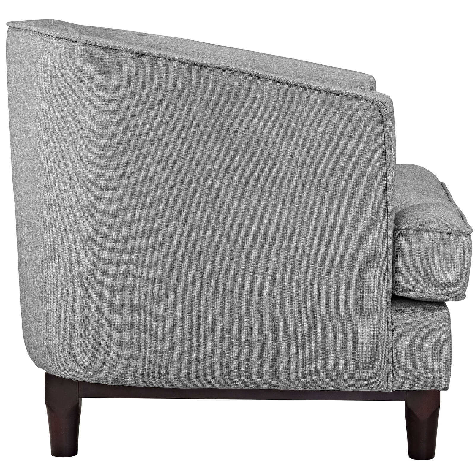 Coast Tufted Fabric Living Room Set (Set of 2)