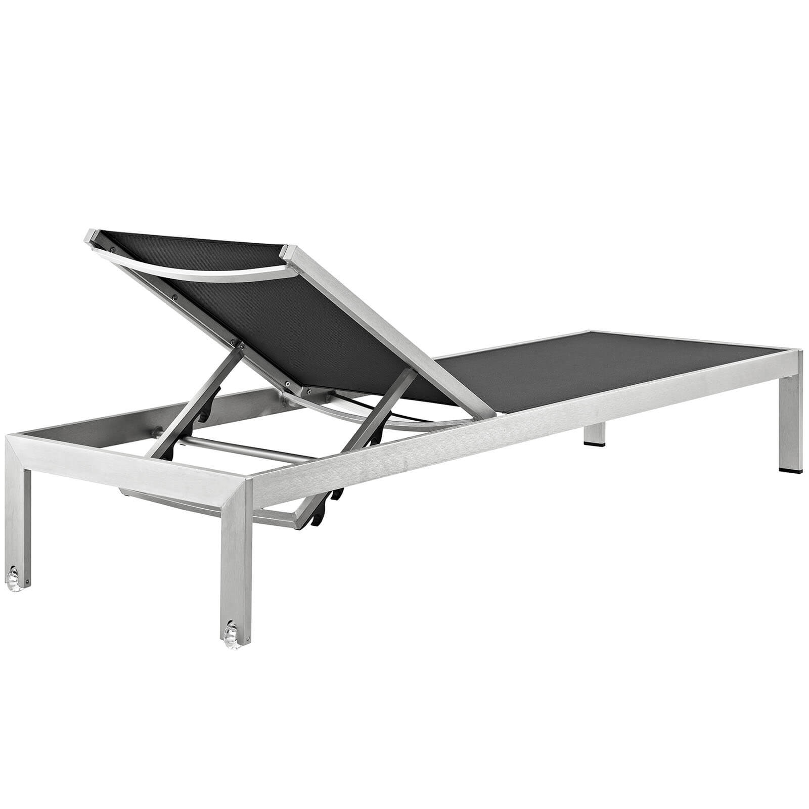 Shore Outdoor Patio Aluminum Chaise