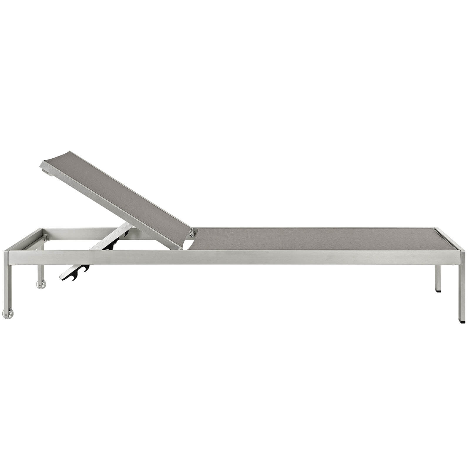 Shore Outdoor Patio Aluminum Chaise, Composition 1