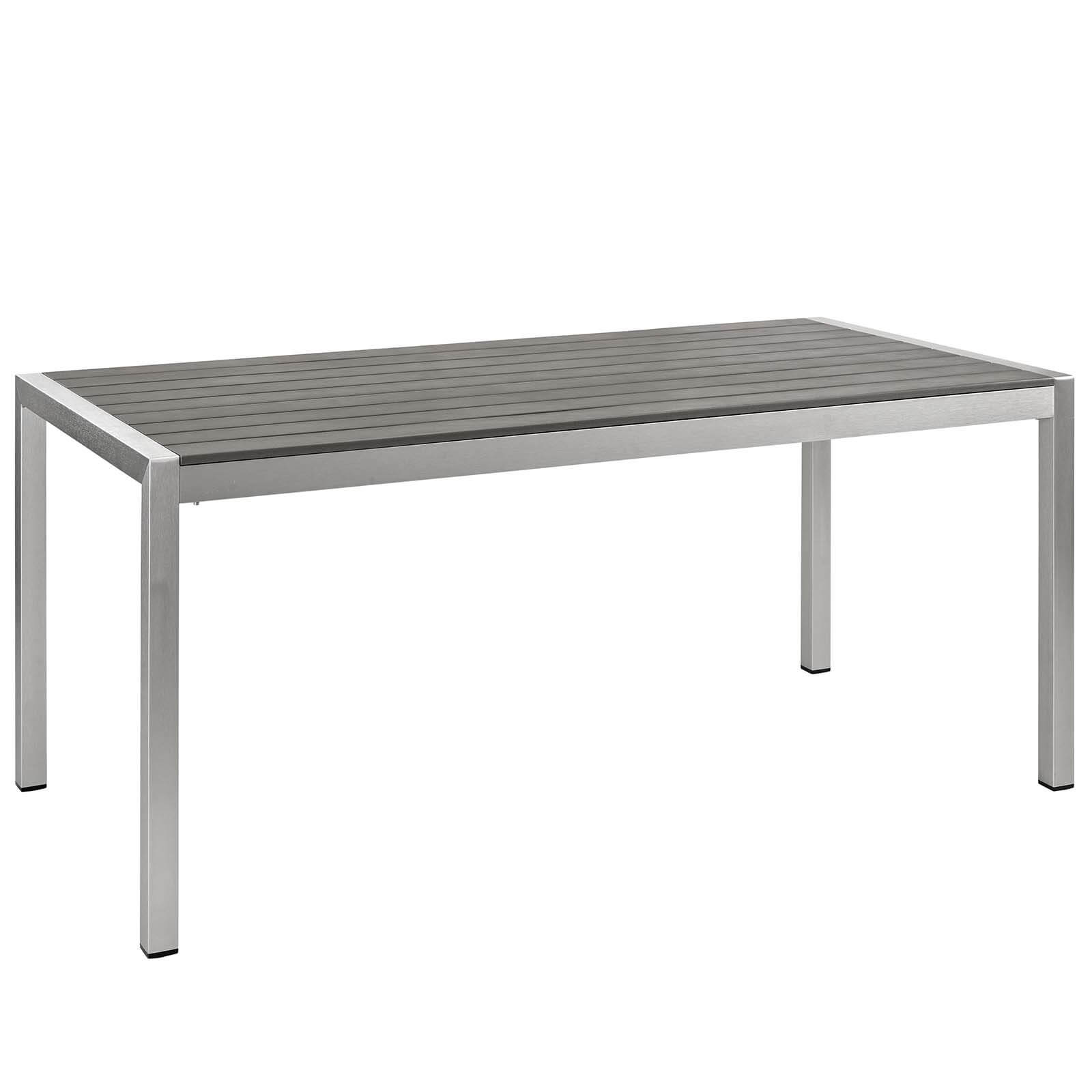 Shore 3-Pc Outdoor Patio Aluminum Dining Set