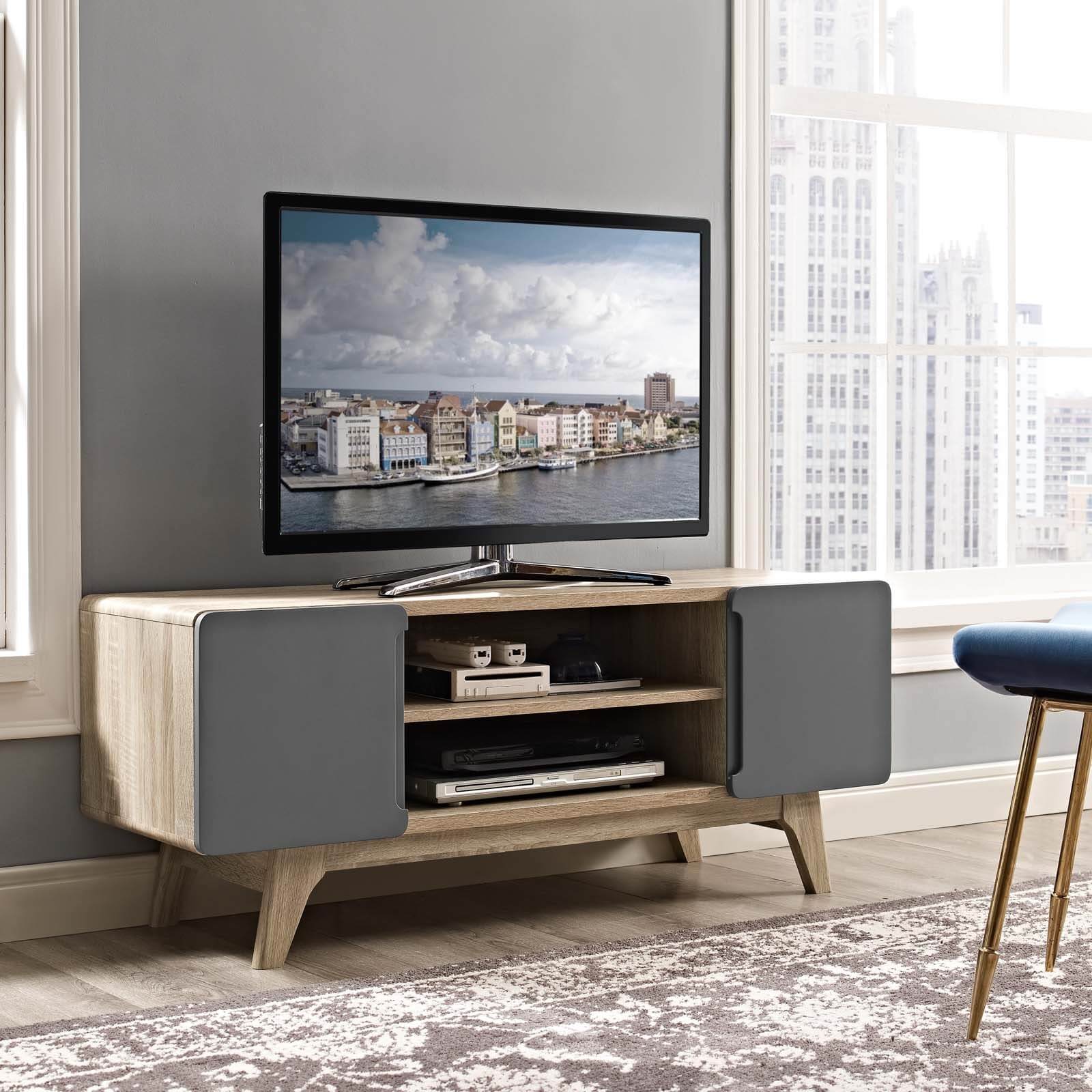 Tread 47" Wood TV Stand