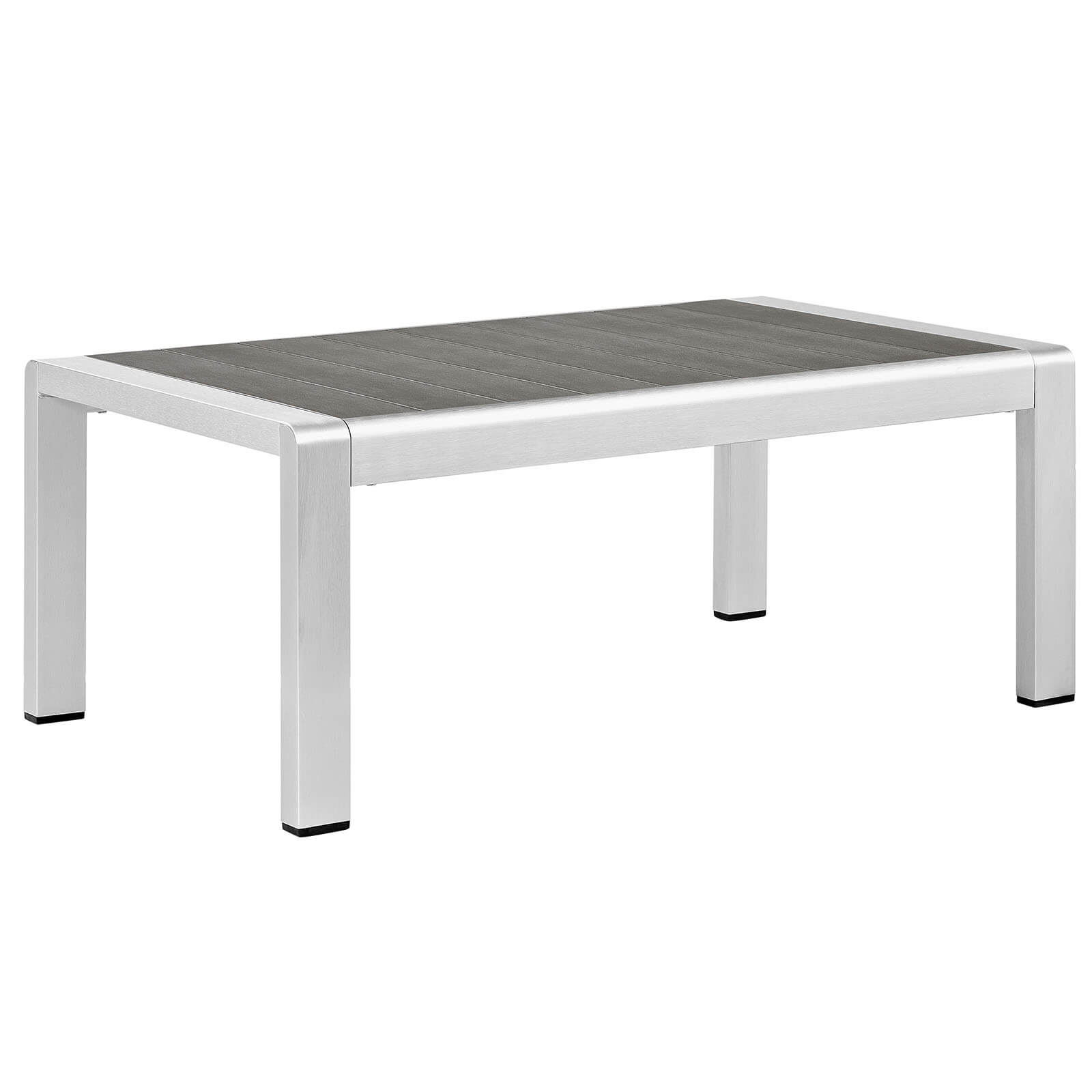 Shore 4-Pc Outdoor Patio Aluminum Sectional Sofa Set, Composition 1