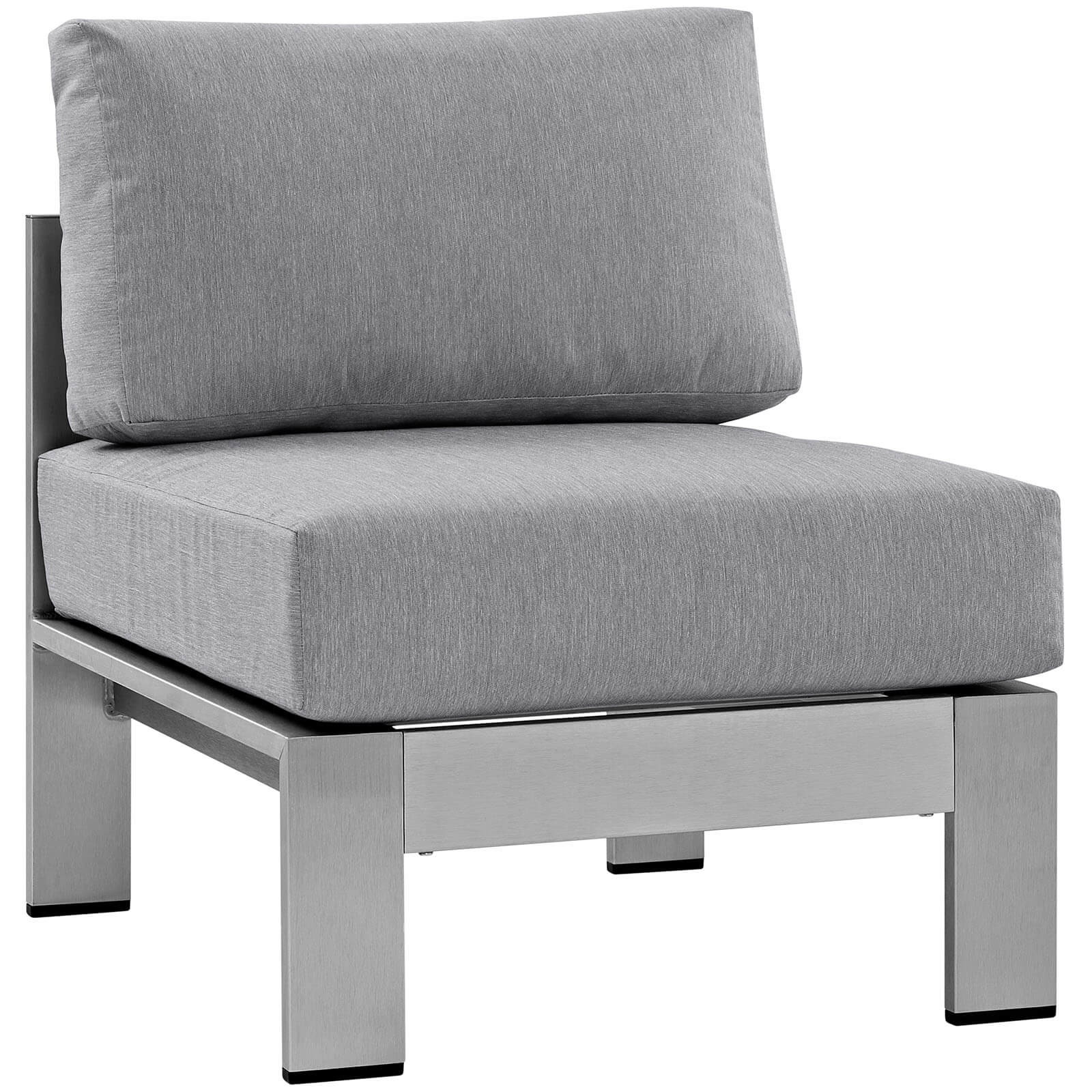 Shore 4-Pc Outdoor Patio Aluminum Sectional Sofa Set, Composition 2