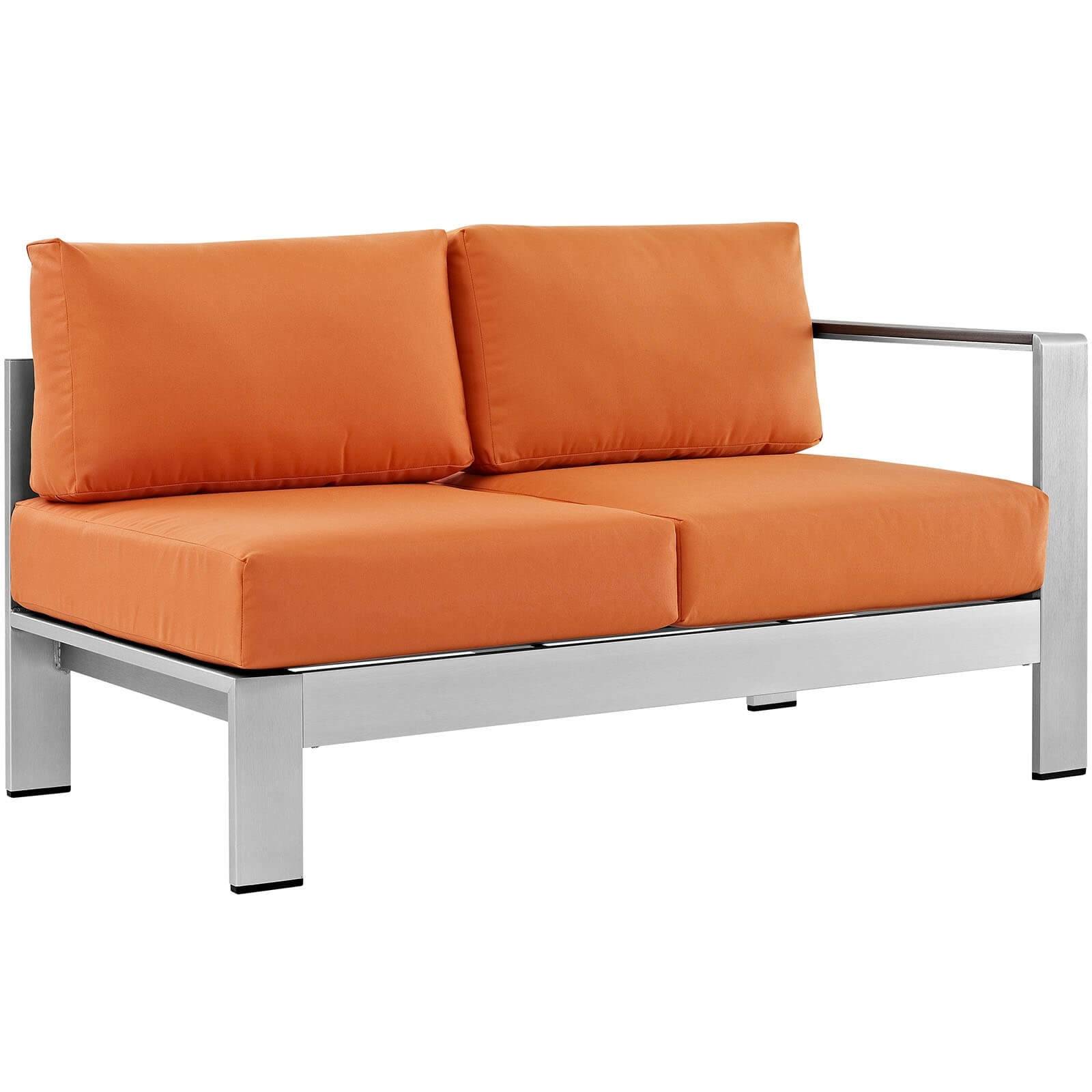 Shore 7-Pc Outdoor Patio Aluminum Sectional Sofa Set