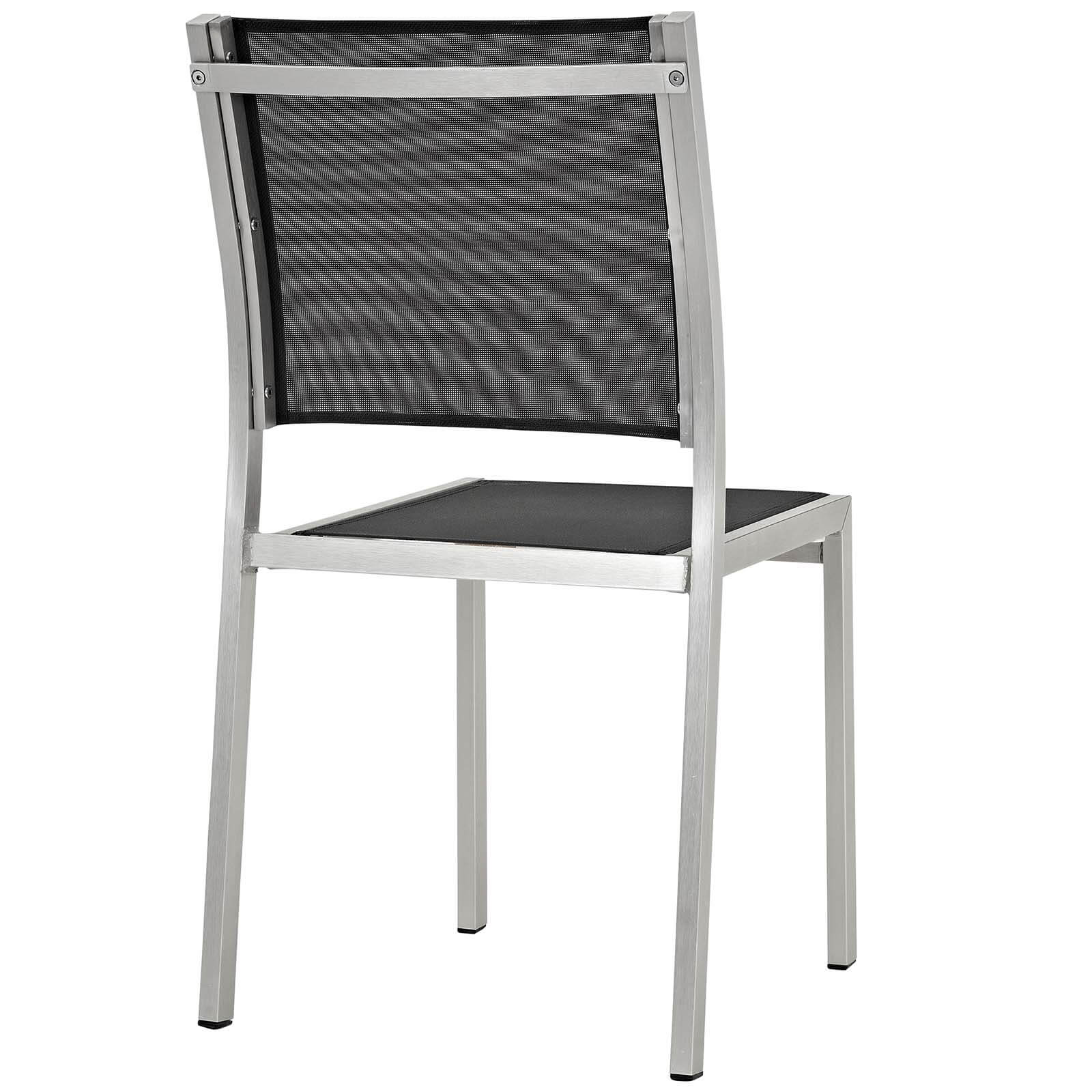 Shore 9-Pc Outdoor Patio Aluminum Dining Set