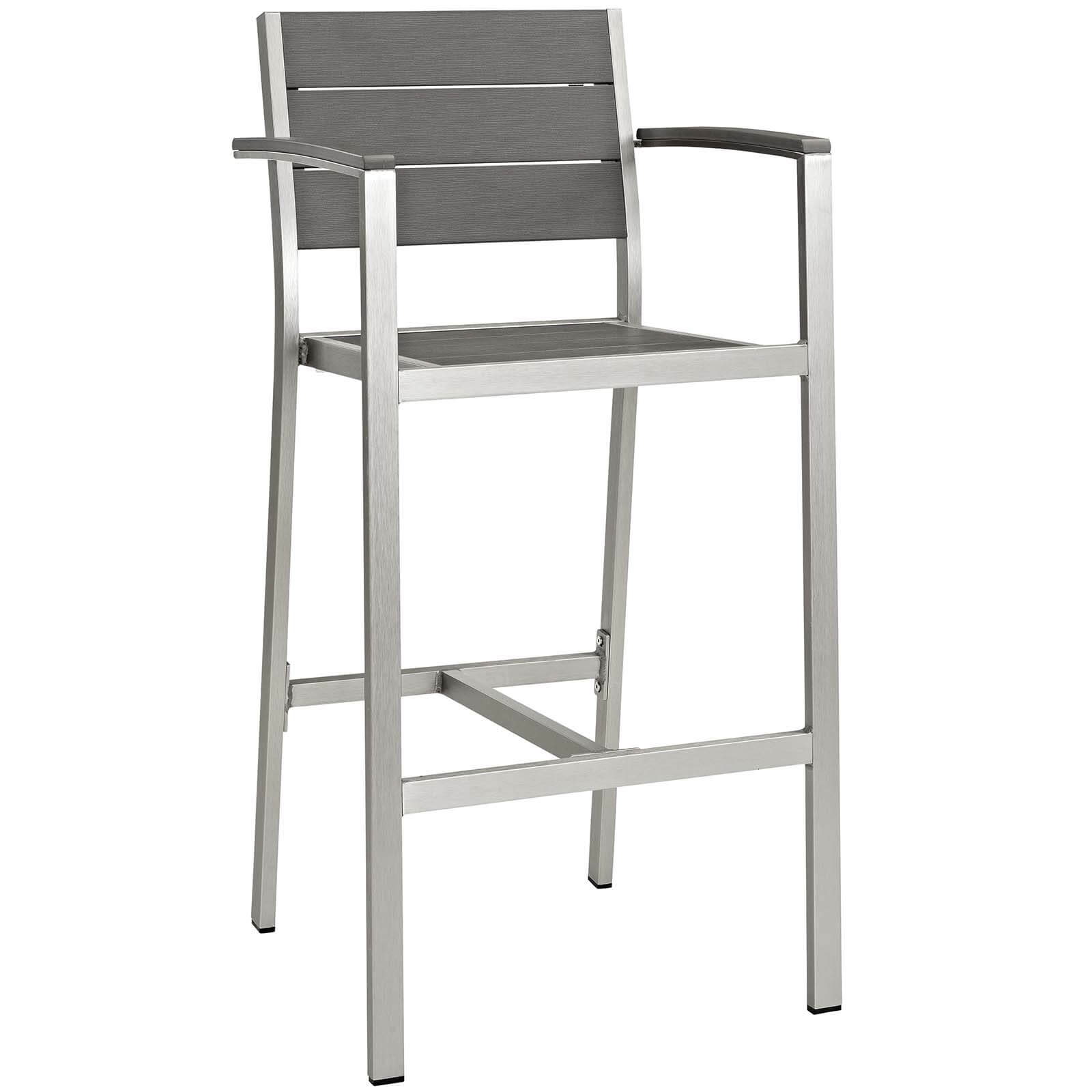 Shore 7-Pc Outdoor Patio Aluminum Dining Set, Composition 4