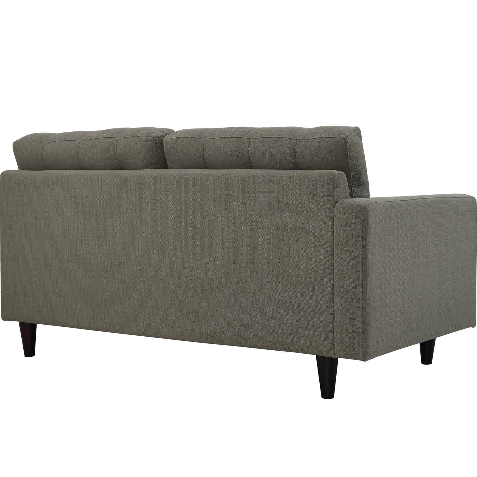 Modway Empress corner sofa, mid-century style