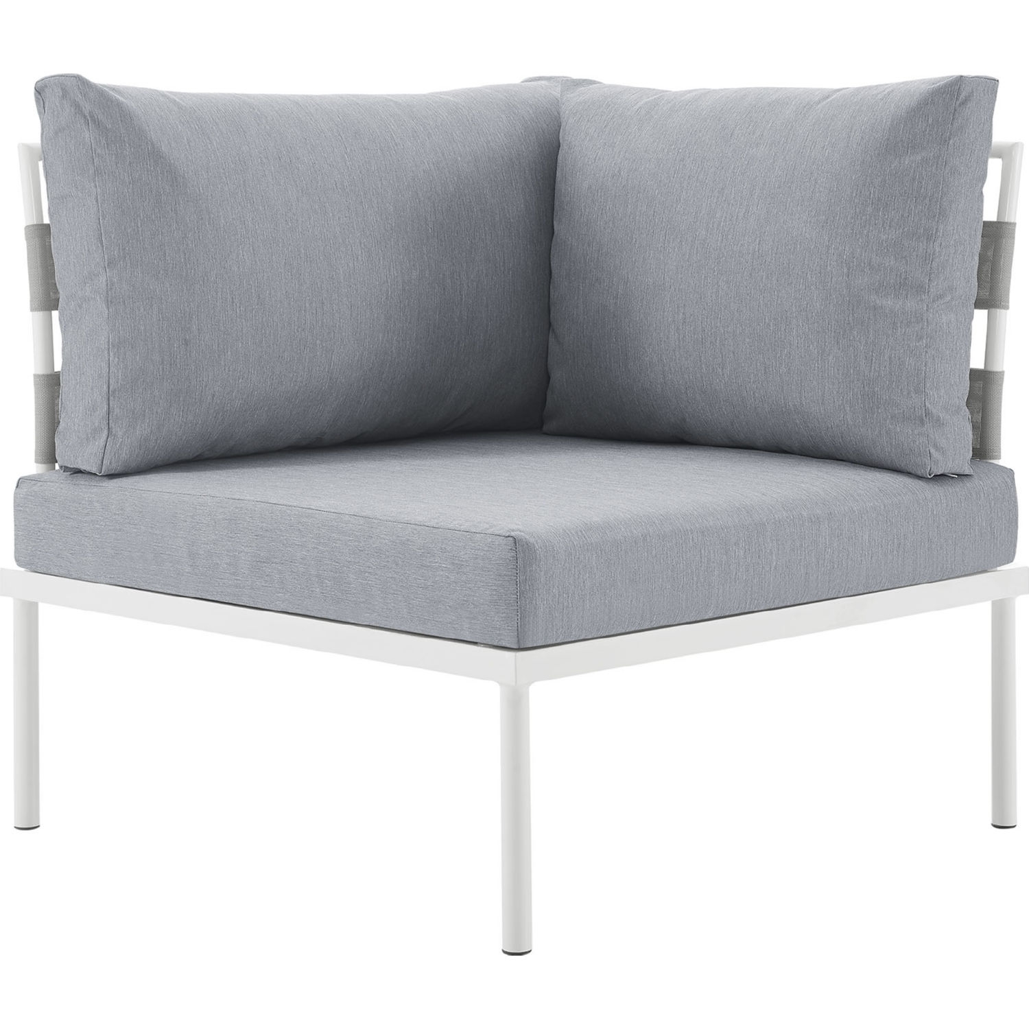 Harmony Outdoor Patio Aluminum Corner Sofa