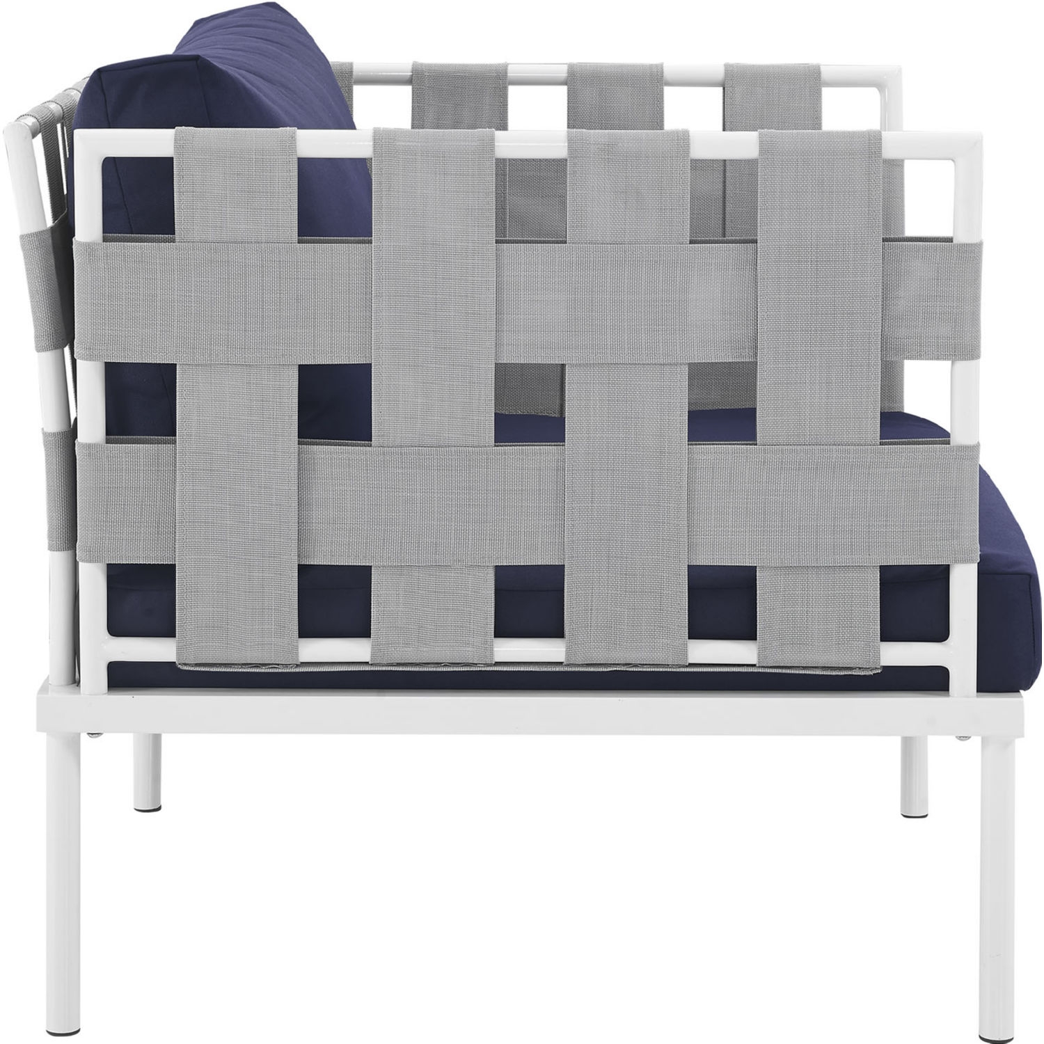 Harmony Outdoor Patio Aluminum Armchair