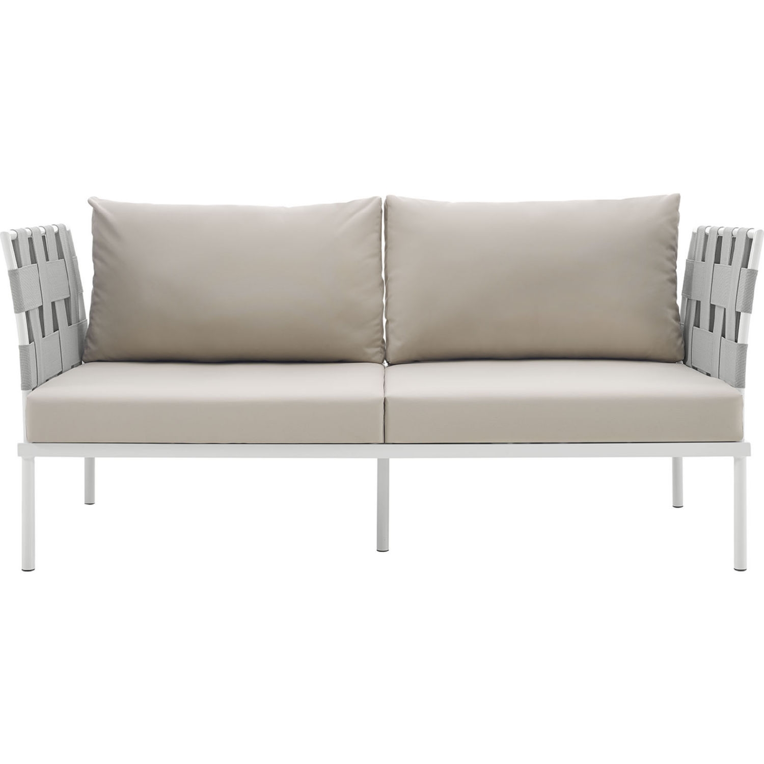 Harmony Outdoor Patio Aluminum Loveseat