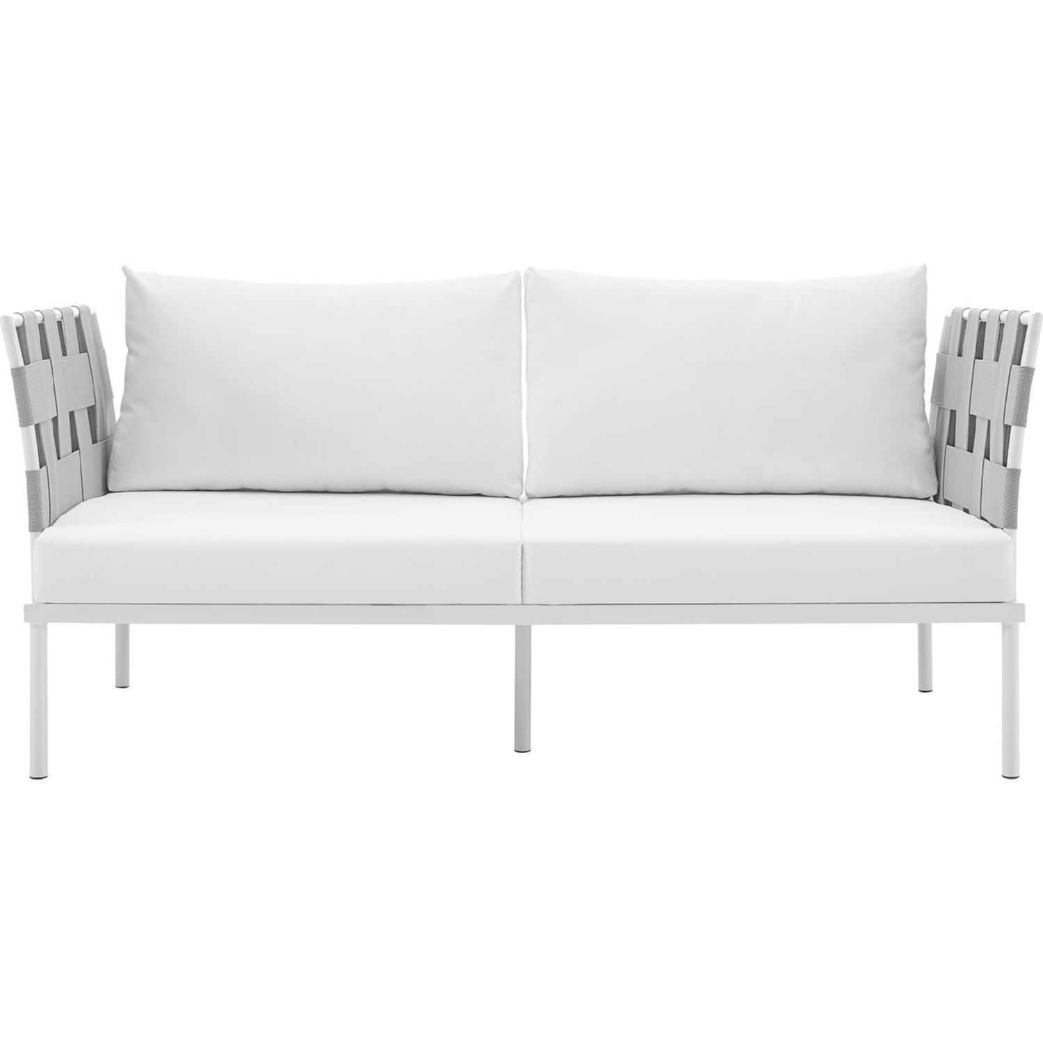 Harmony Outdoor Patio Aluminum Loveseat