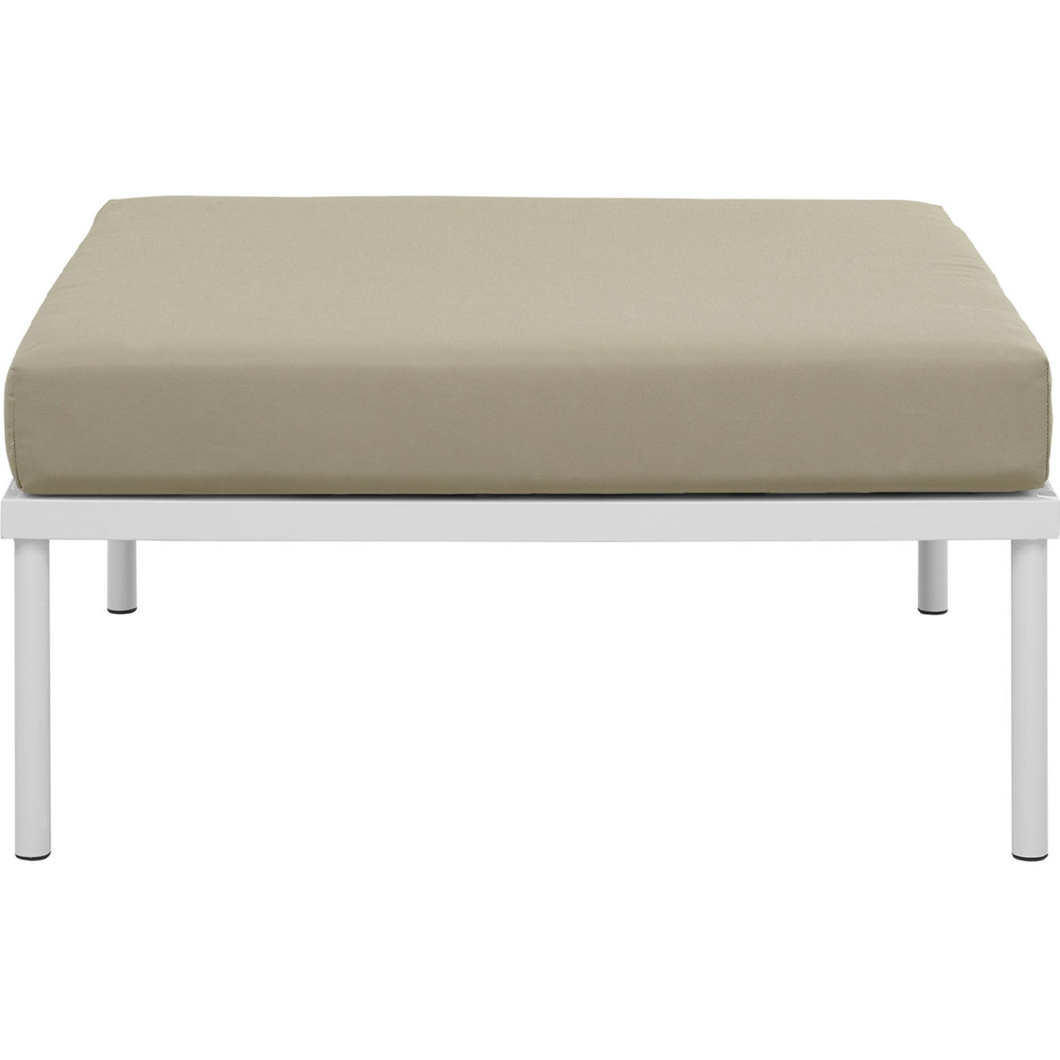 Harmony Outdoor Patio Aluminum Ottoman