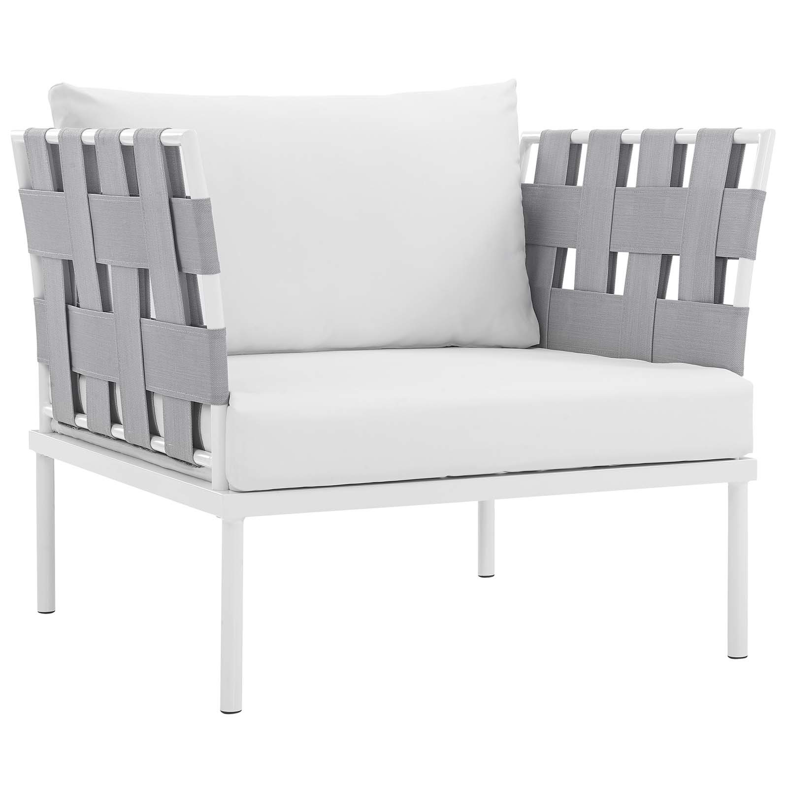 Harmony 8-Pc Outdoor Patio Aluminum Sectional Sofa Set