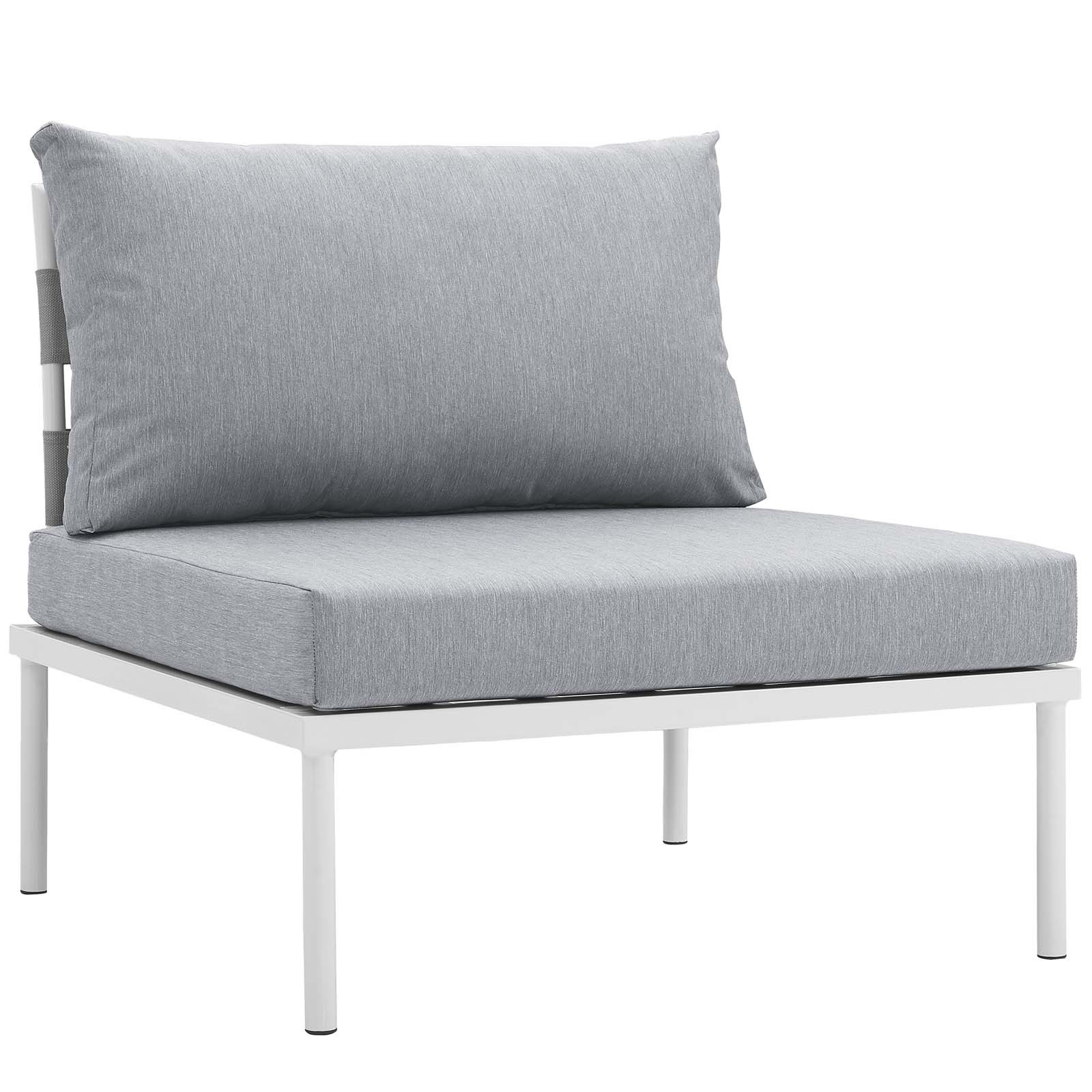 Stance Outdoor Patio Furniture Collection: Modern 7-Piece Sectional Sofa Set