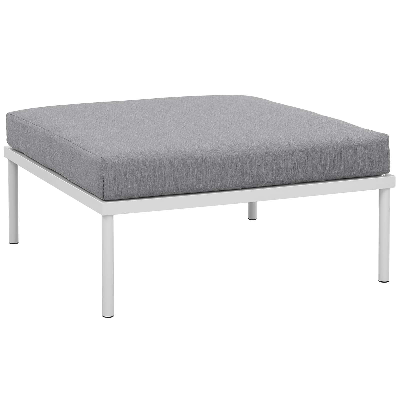 Harmony 6-Pc Outdoor Patio Aluminum Sectional Sofa Set