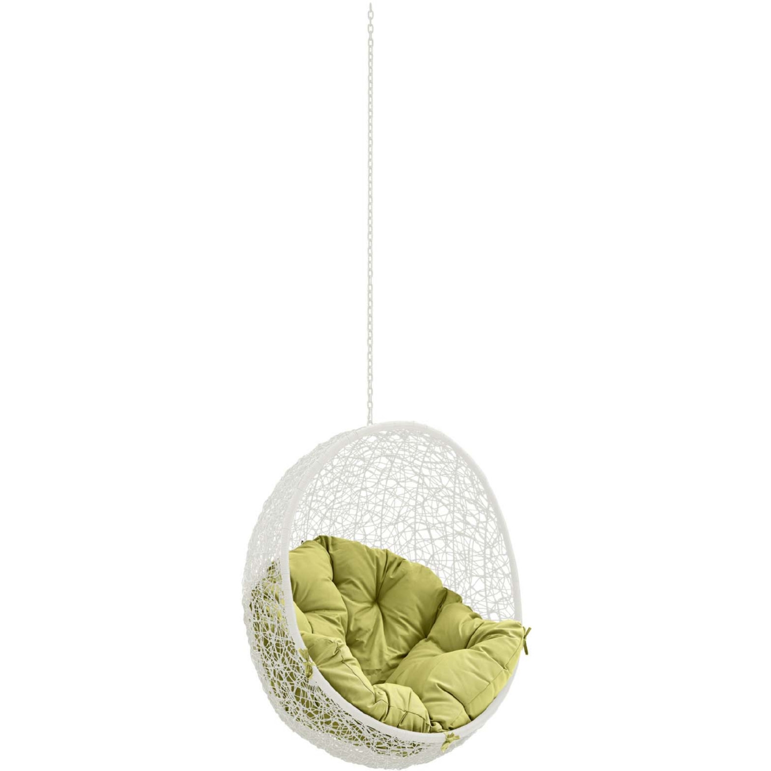 Hide Outdoor Patio Synthetic Rattan Weave Swing Chair Without Stand