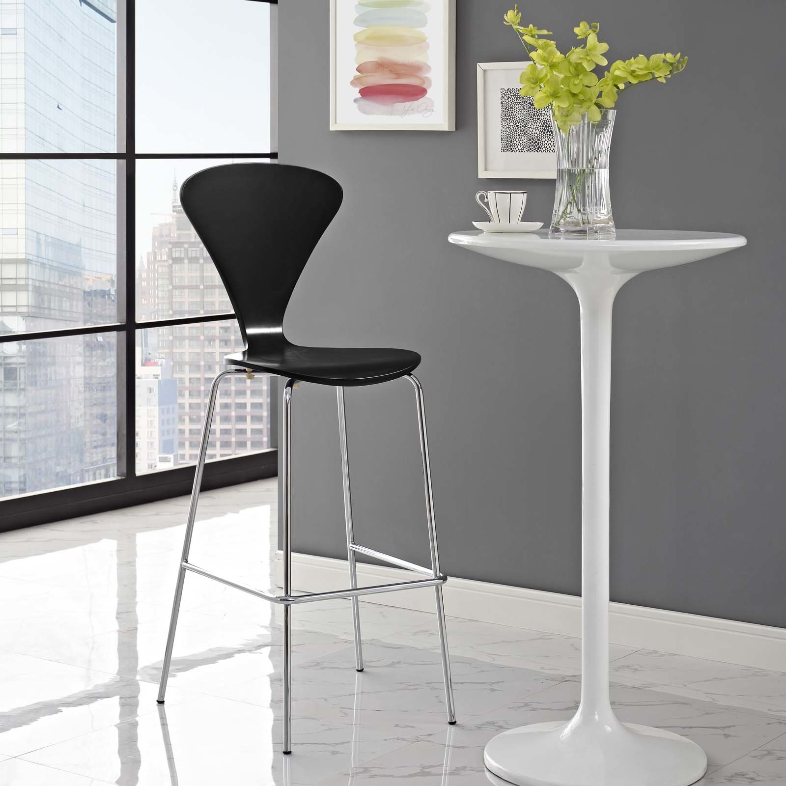 Passage Plywood Dining Bar Stool