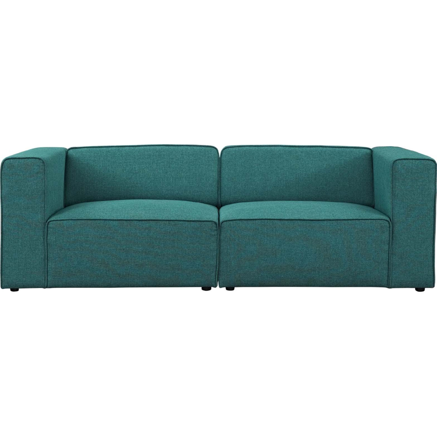 Mingle 2-Pc Upholstered Fabric Sectional Sofa Set