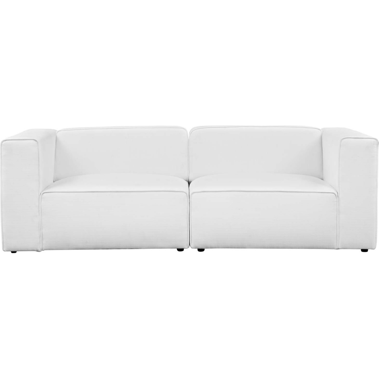 Mingle 2-Pc Upholstered Fabric Sectional Sofa Set
