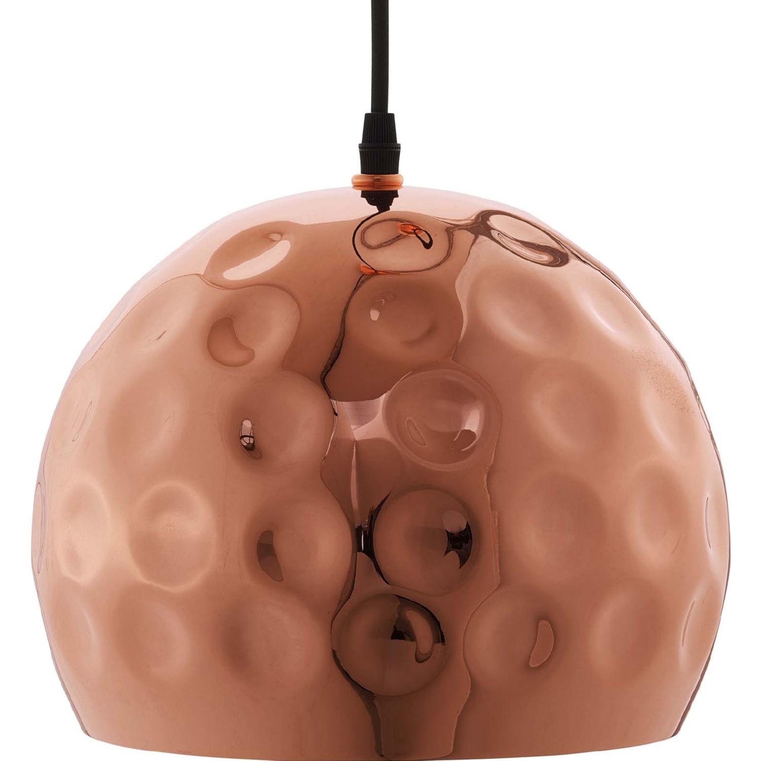 Dimple 10" Half-Sphere Iron Pendant Light