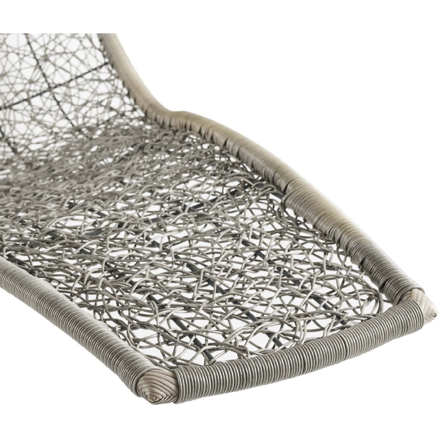 Landscape Outdoor Patio Synthetic Rattan/Fabric Swing Chair w/Hanging Chaise Lounge