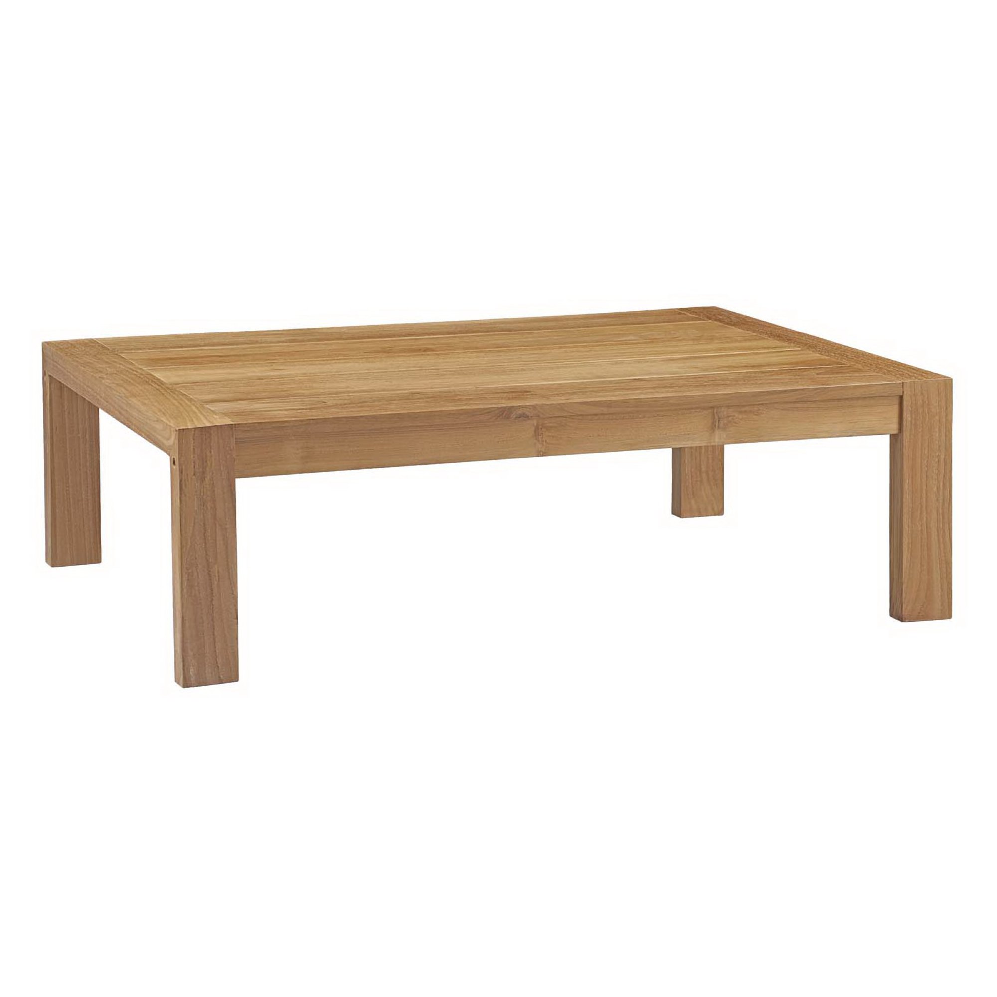 Upland 3-Piece Outdoor Patio Teak Set, Configuration 1