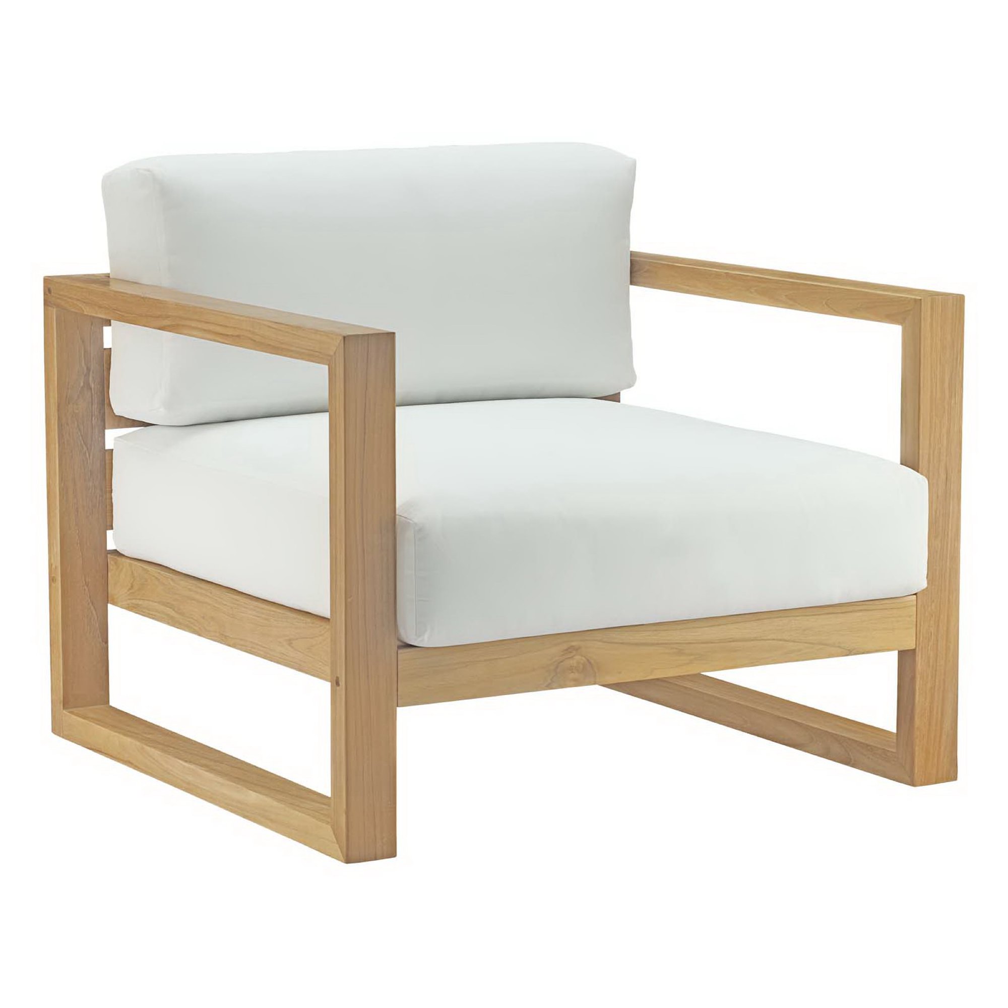 Upland 5-Piece Outdoor Patio Teak Set