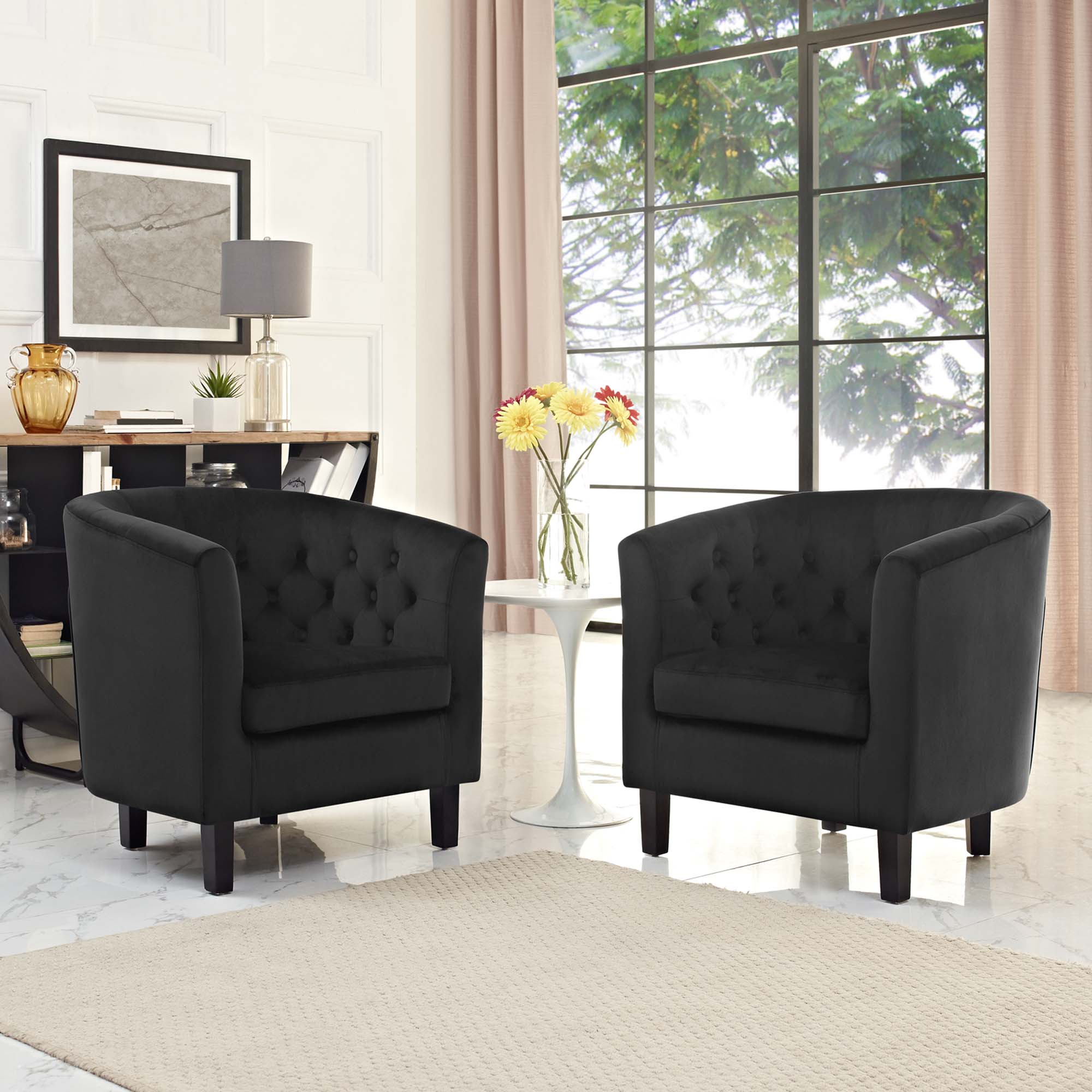 Prospect 2-Piece Performance Velvet Armchair Set