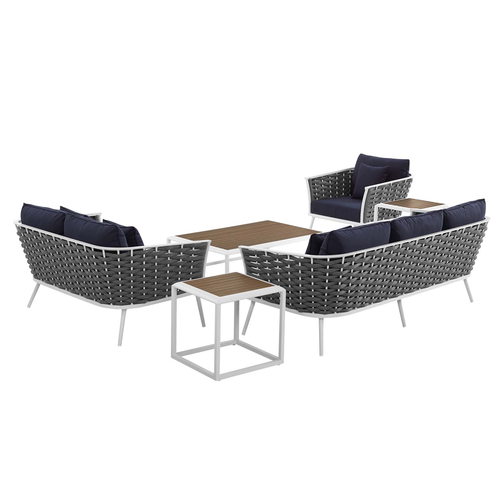 Stance Outdoor Aluminum Patio Set