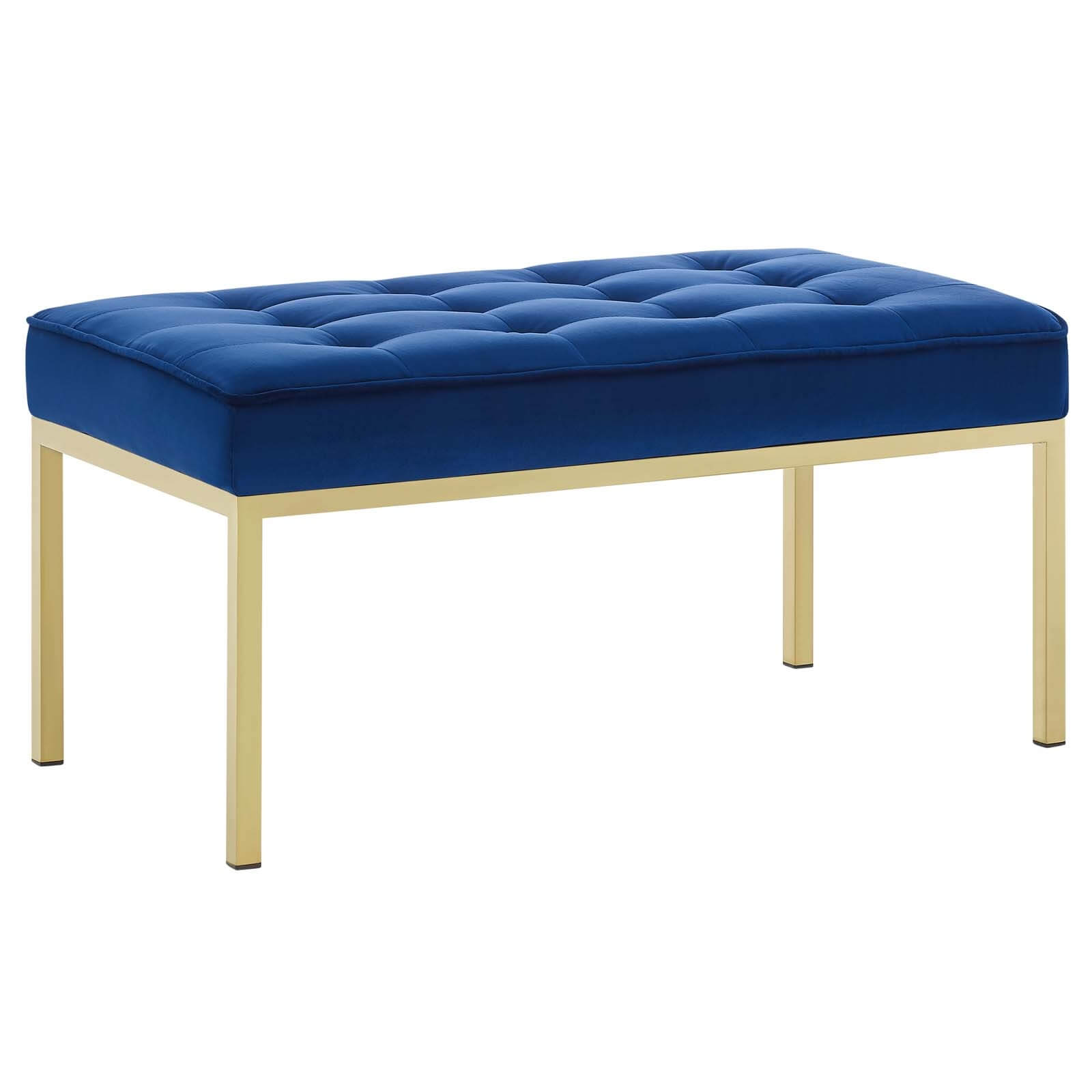 Loft Medium Velvet Bench