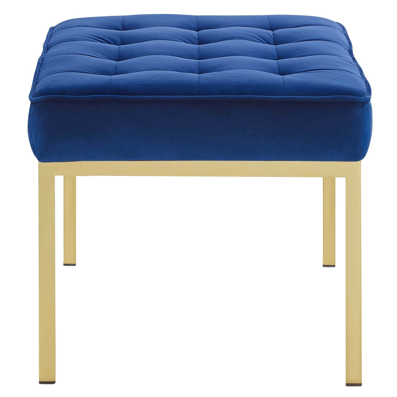 Loft Medium Velvet Bench