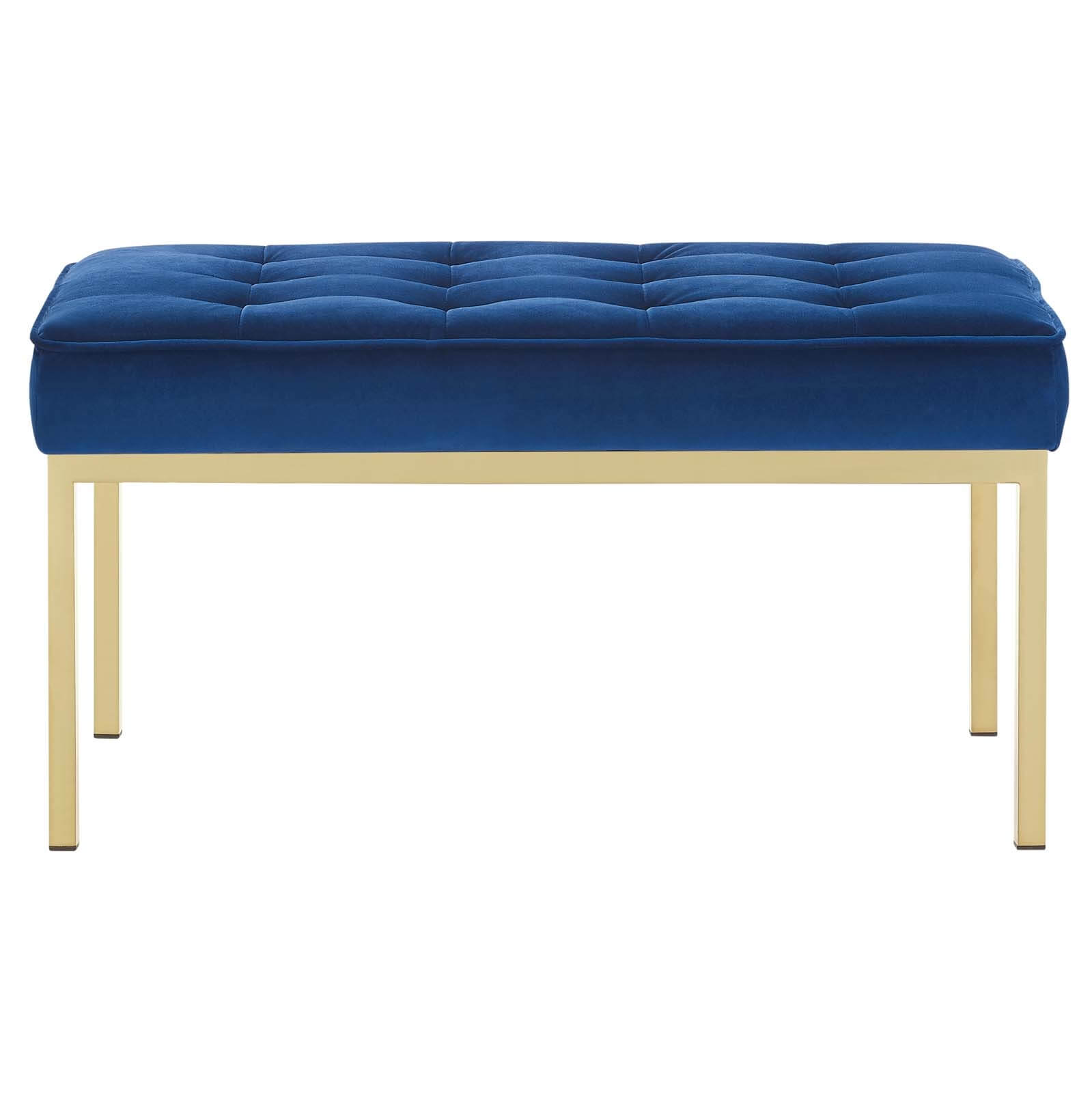 Loft Medium Velvet Bench
