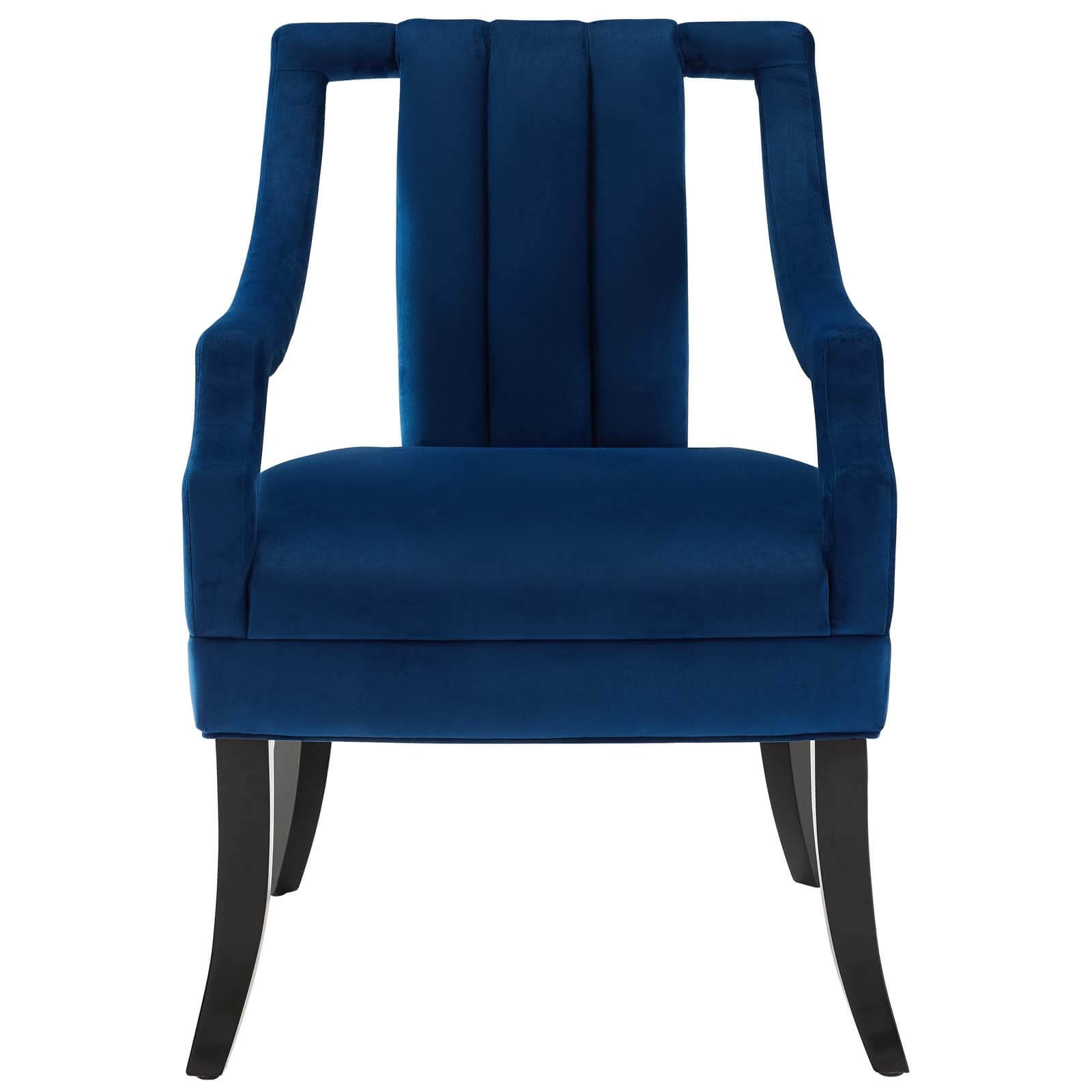 Harken Velvet Accent Chair