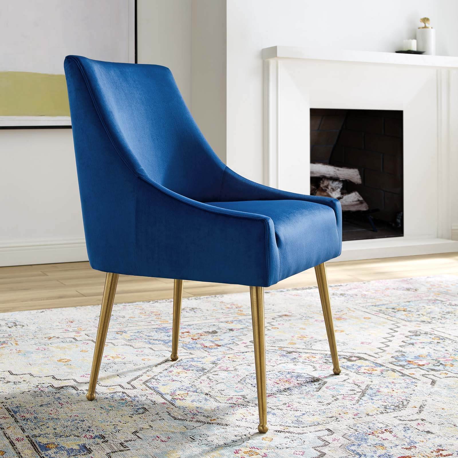 Discern Velvet Dining Chair