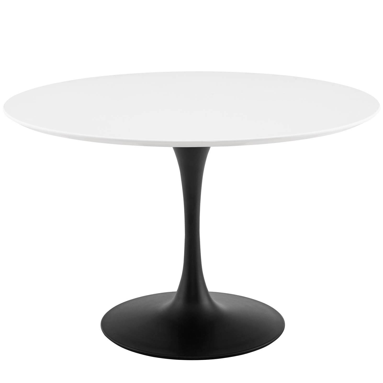 Lippa 47" Round Wood Dining Table