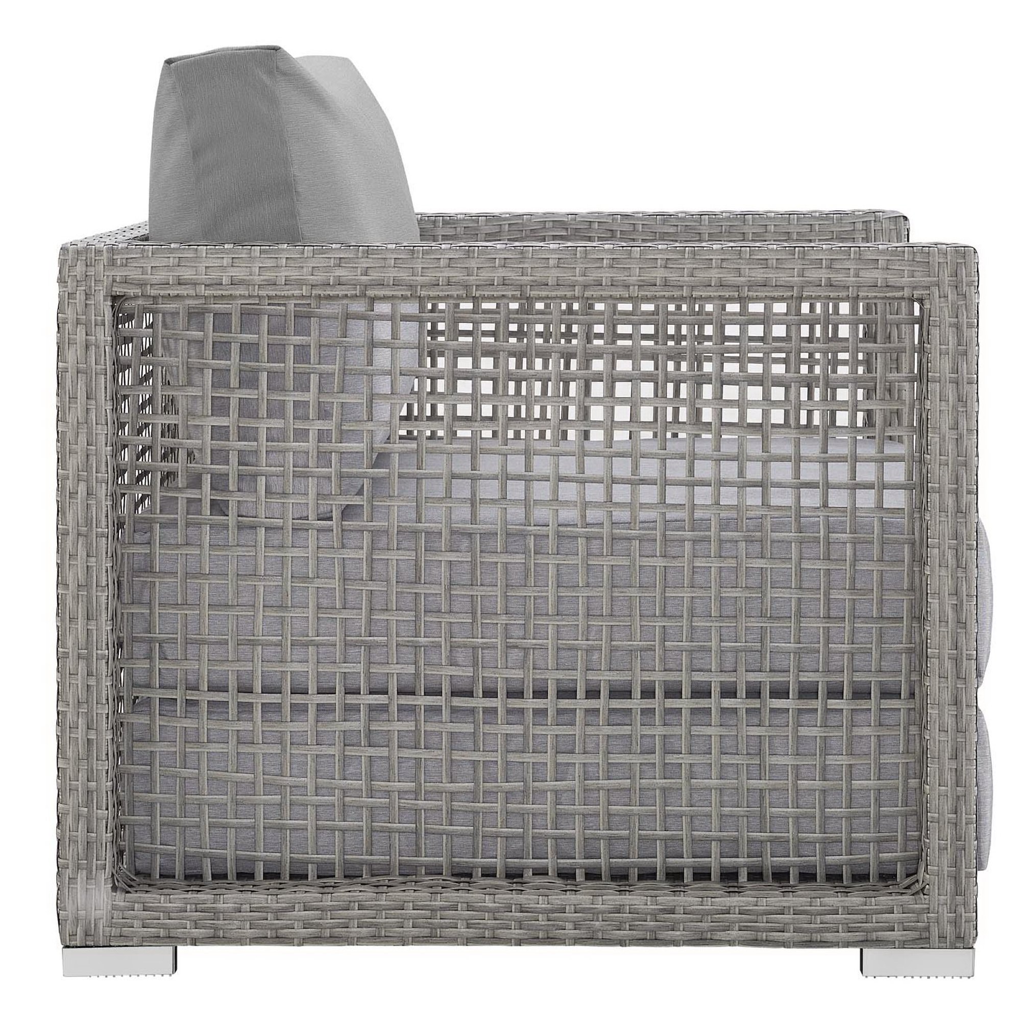 Aura 4-Piece Outdoor Patio Wicker Rattan Set