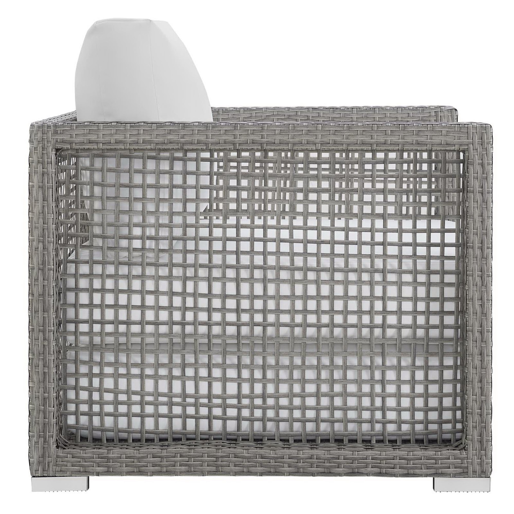 Aura 4-Piece Outdoor Patio Wicker Rattan Set