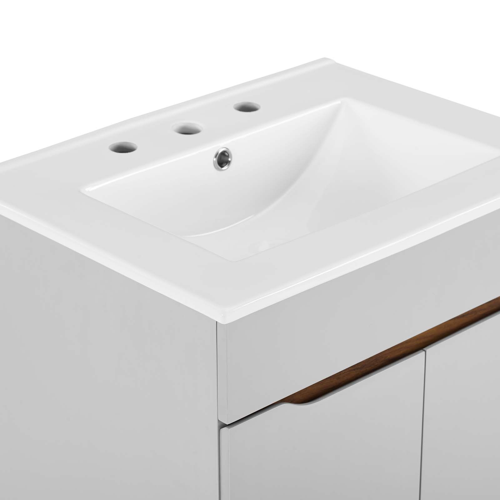 Harvest Wood Bathroom Vanity
