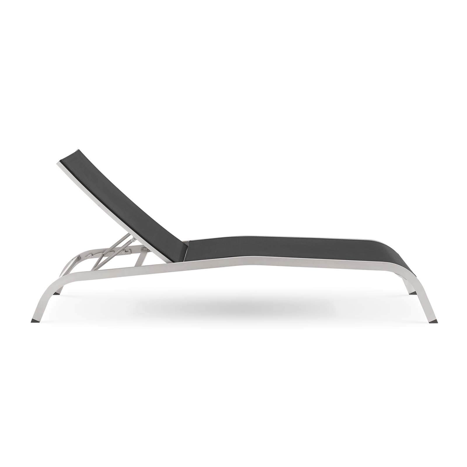 Savannah Outdoor Patio Mesh Lounge Chaise