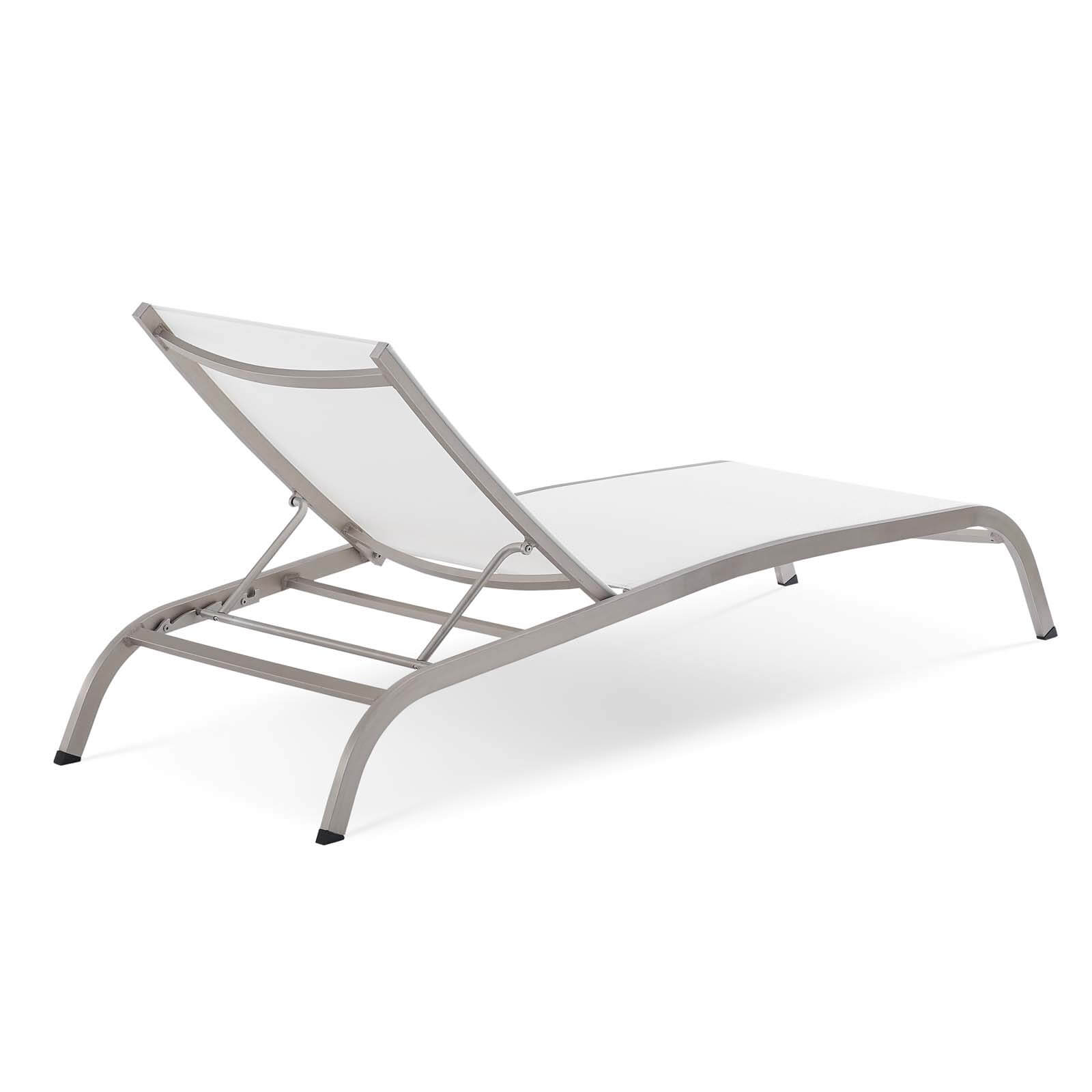 Savannah Outdoor Patio Mesh Lounge Chaise