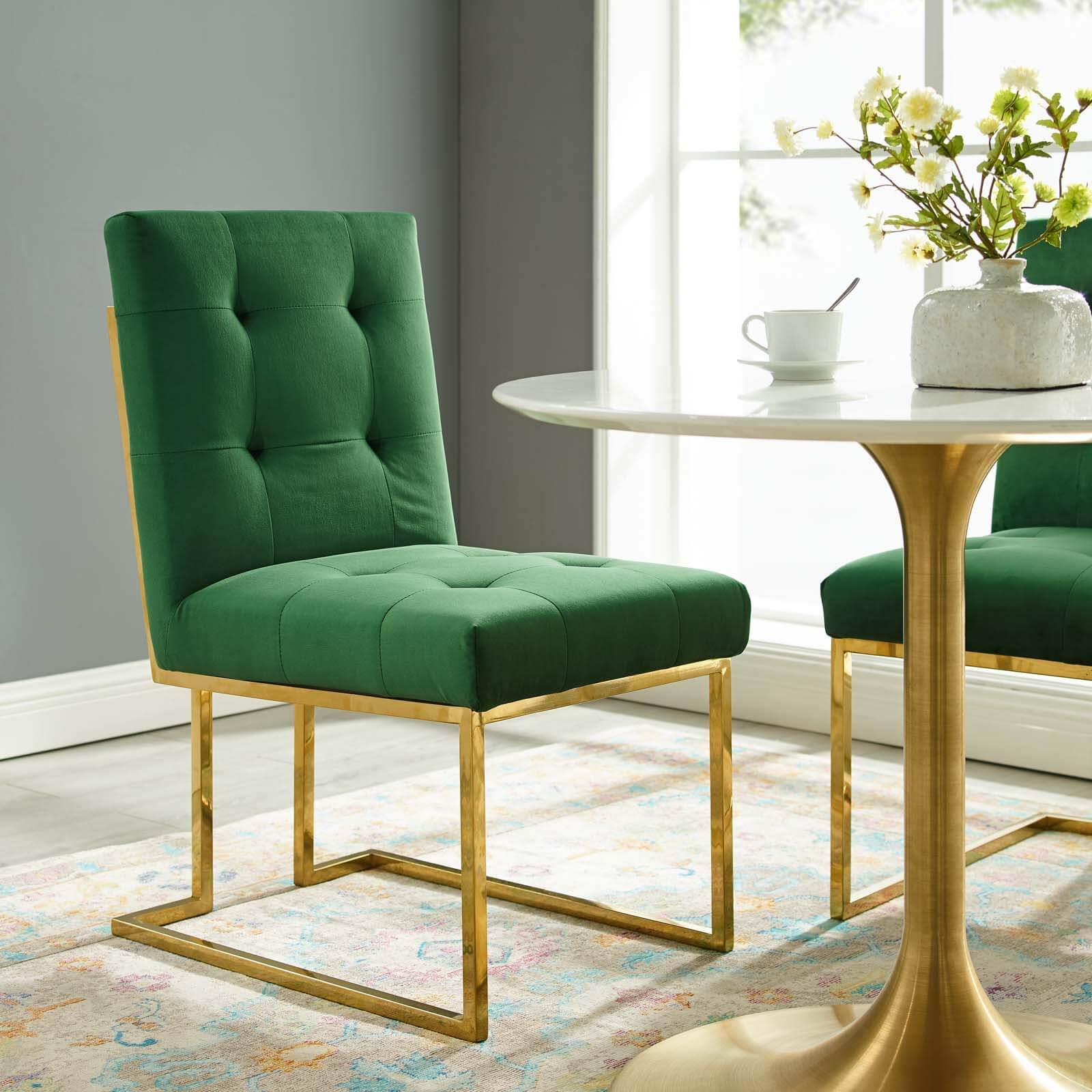Privy Velvet Dining Chair