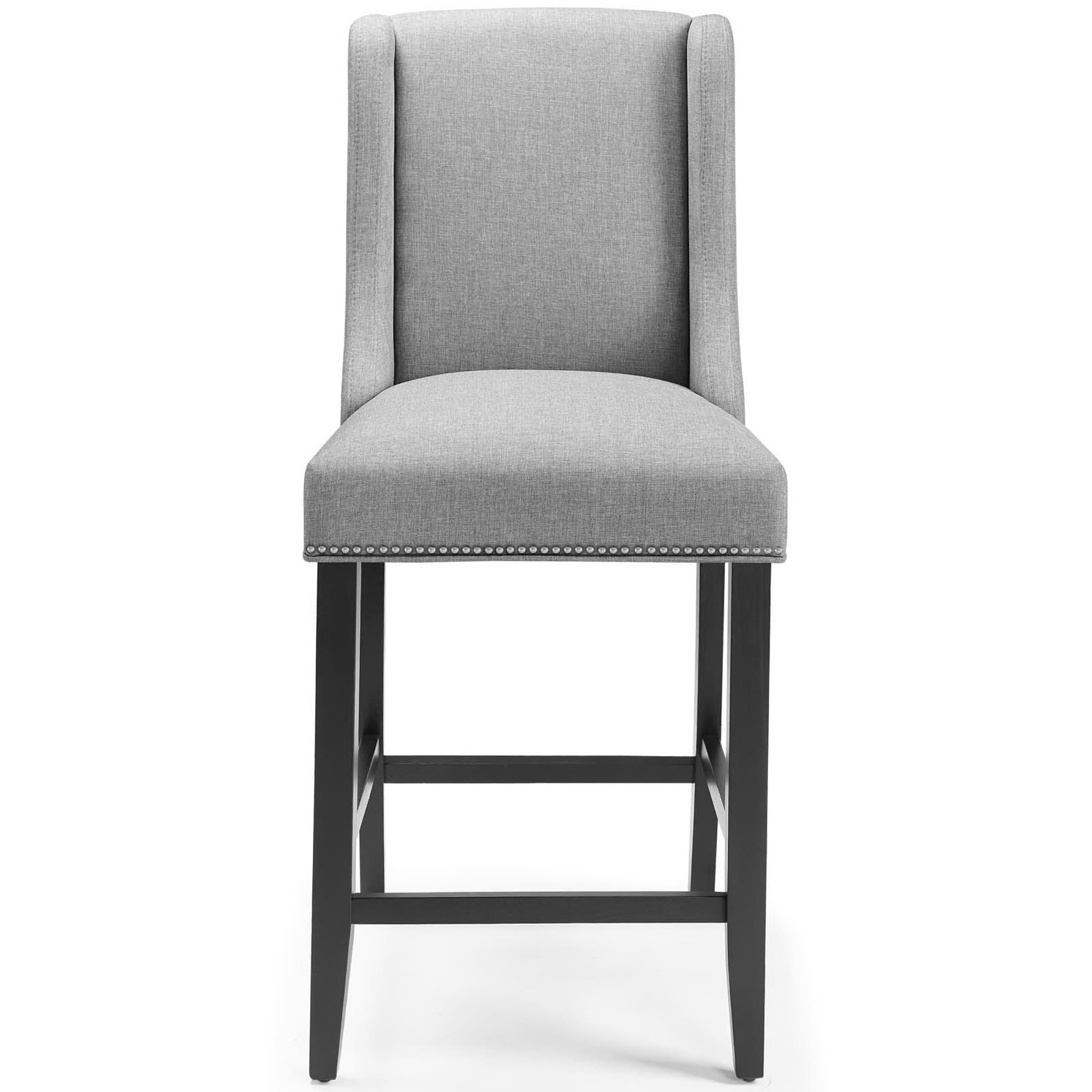 Baron Upholstered Fabric Counter Stool, Set of 2