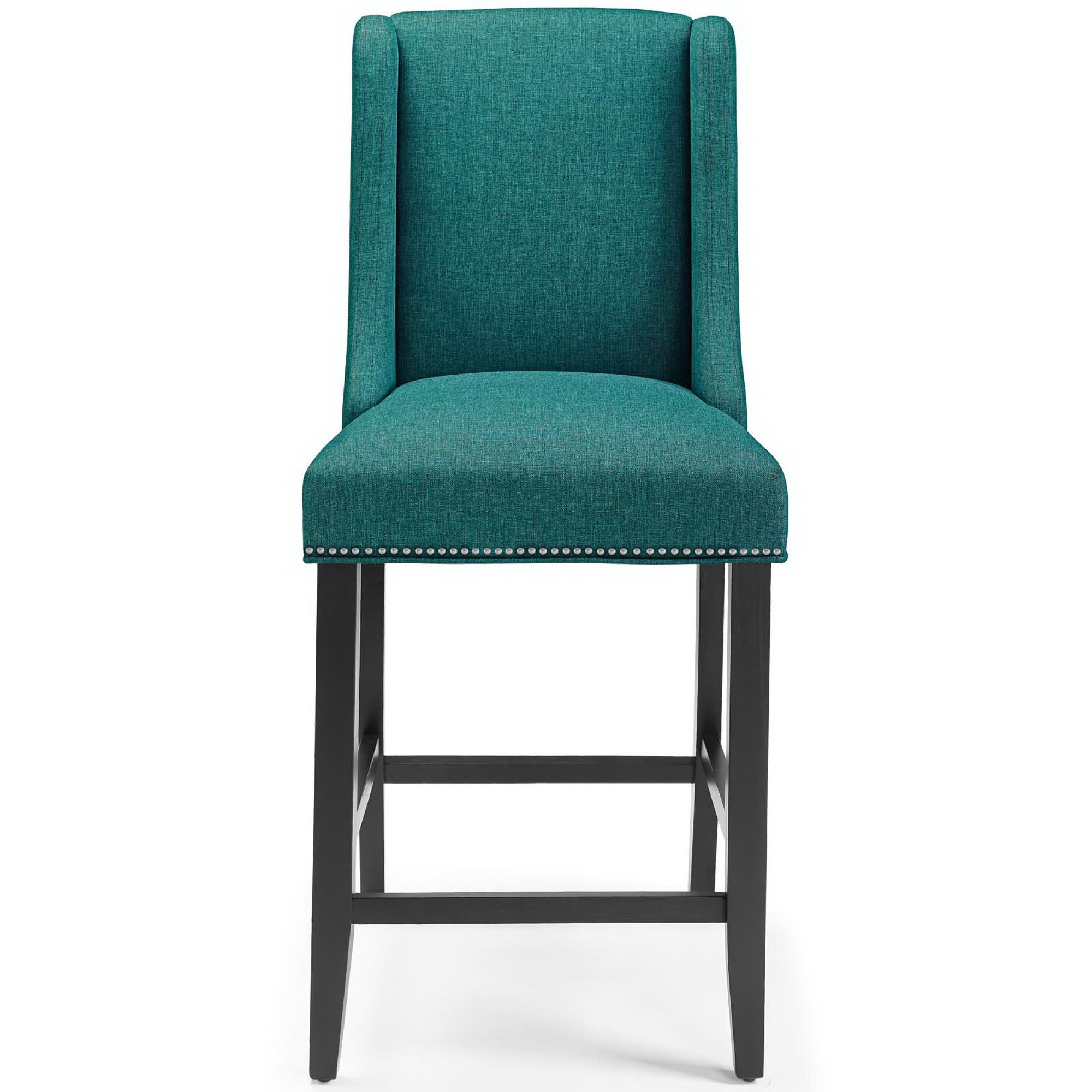 Baron Upholstered Fabric Counter Stool, Set of 2