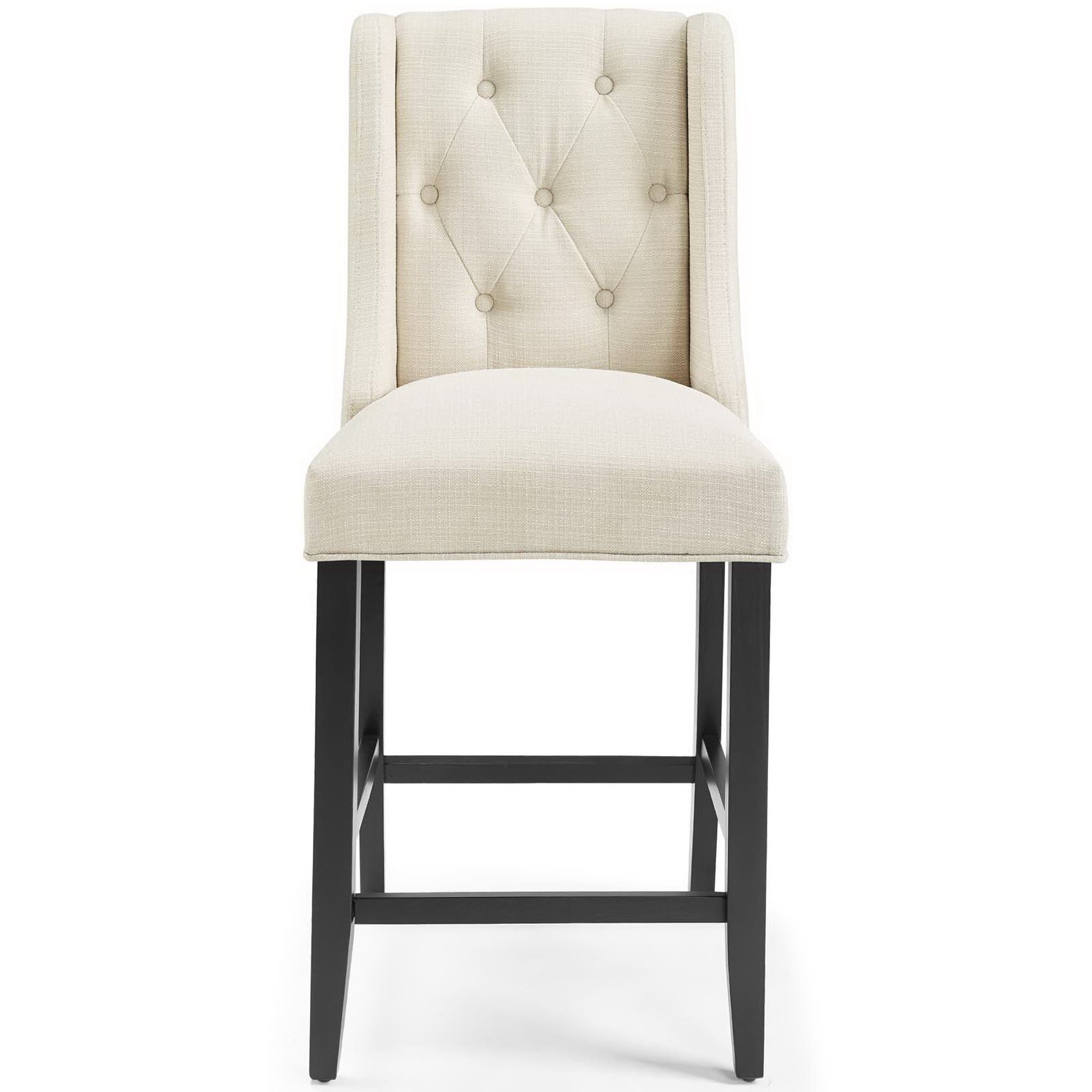 Baronet Upholstered Fabric Counter Stool, Set of 2