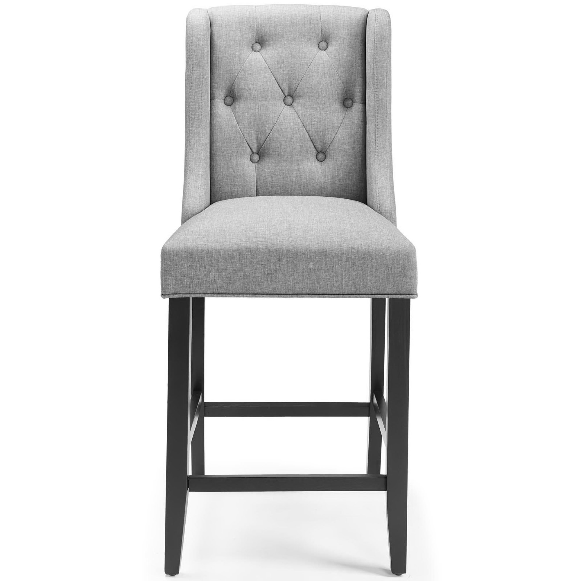 Baronet Upholstered Fabric Counter Stool, Set of 2