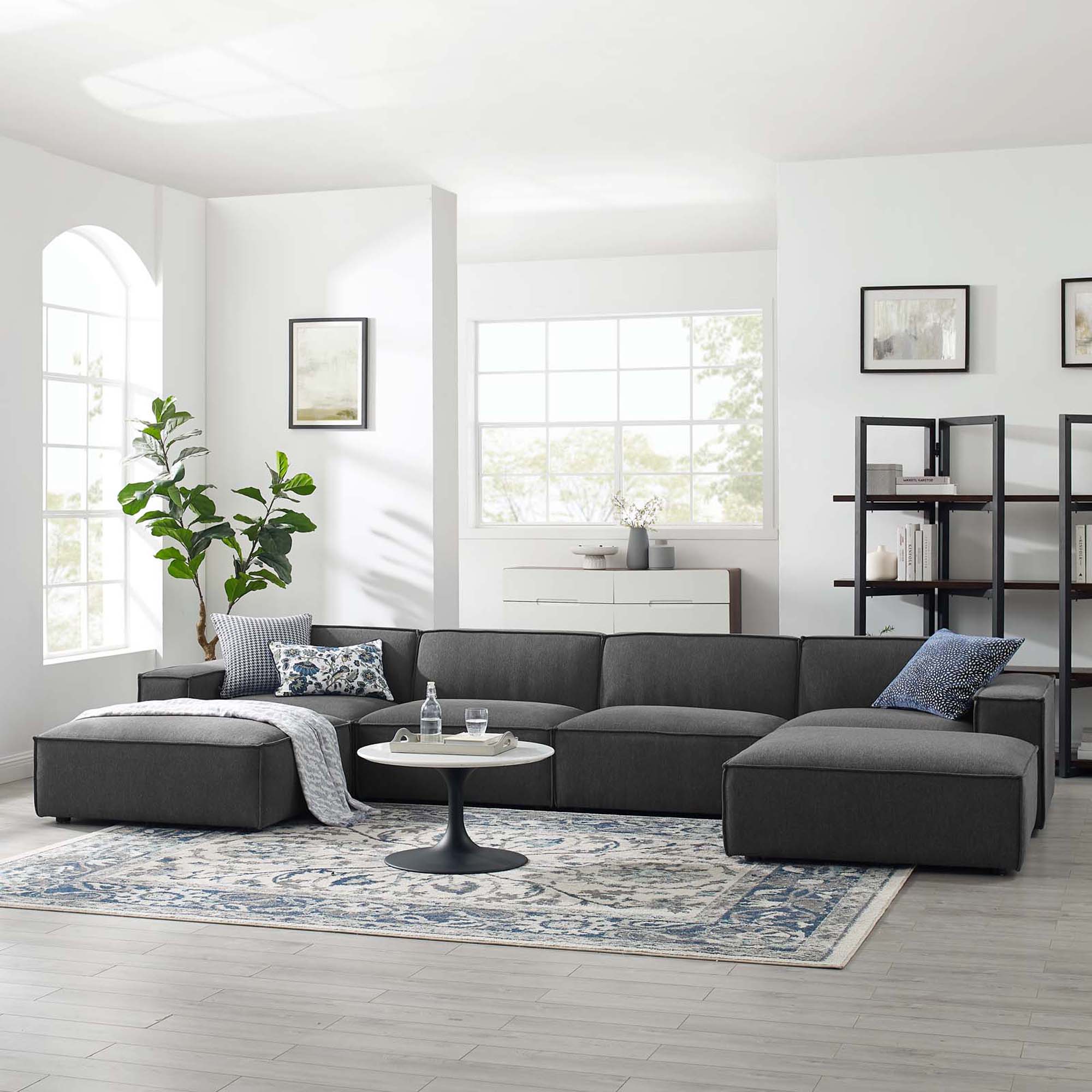 Restore 6-Piece Sectional Sofa, Configuration 1