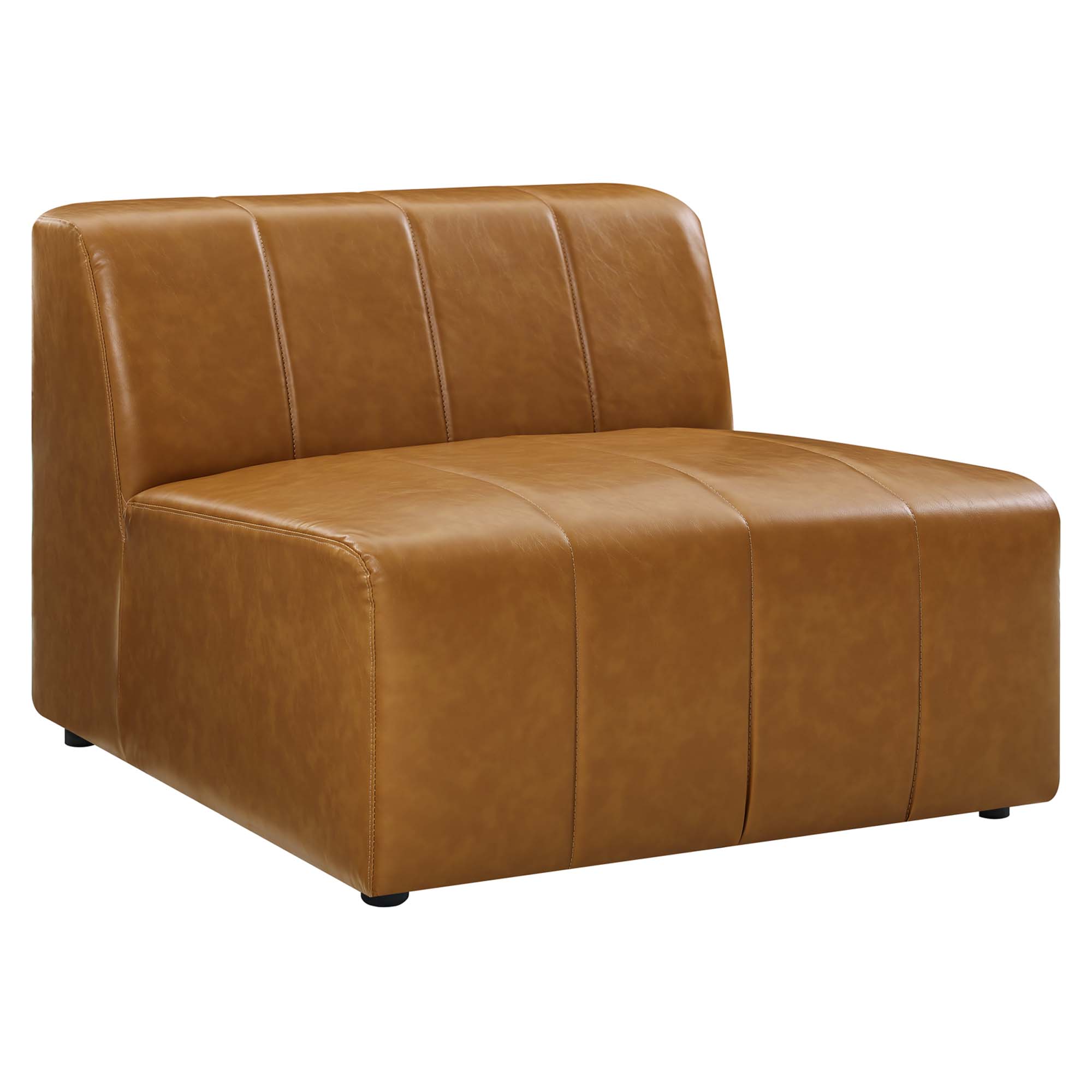 Bartlett 4-Piece Vegan Leather Sectional Sofa, Composition 1
