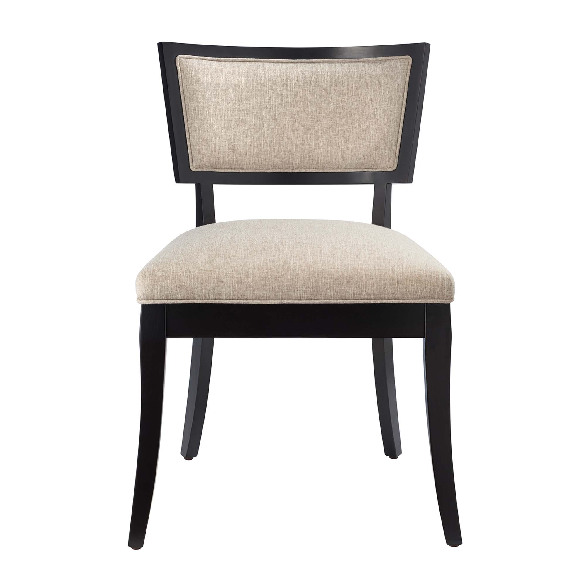 Pristine Upholstered Fabric Dining Chairs