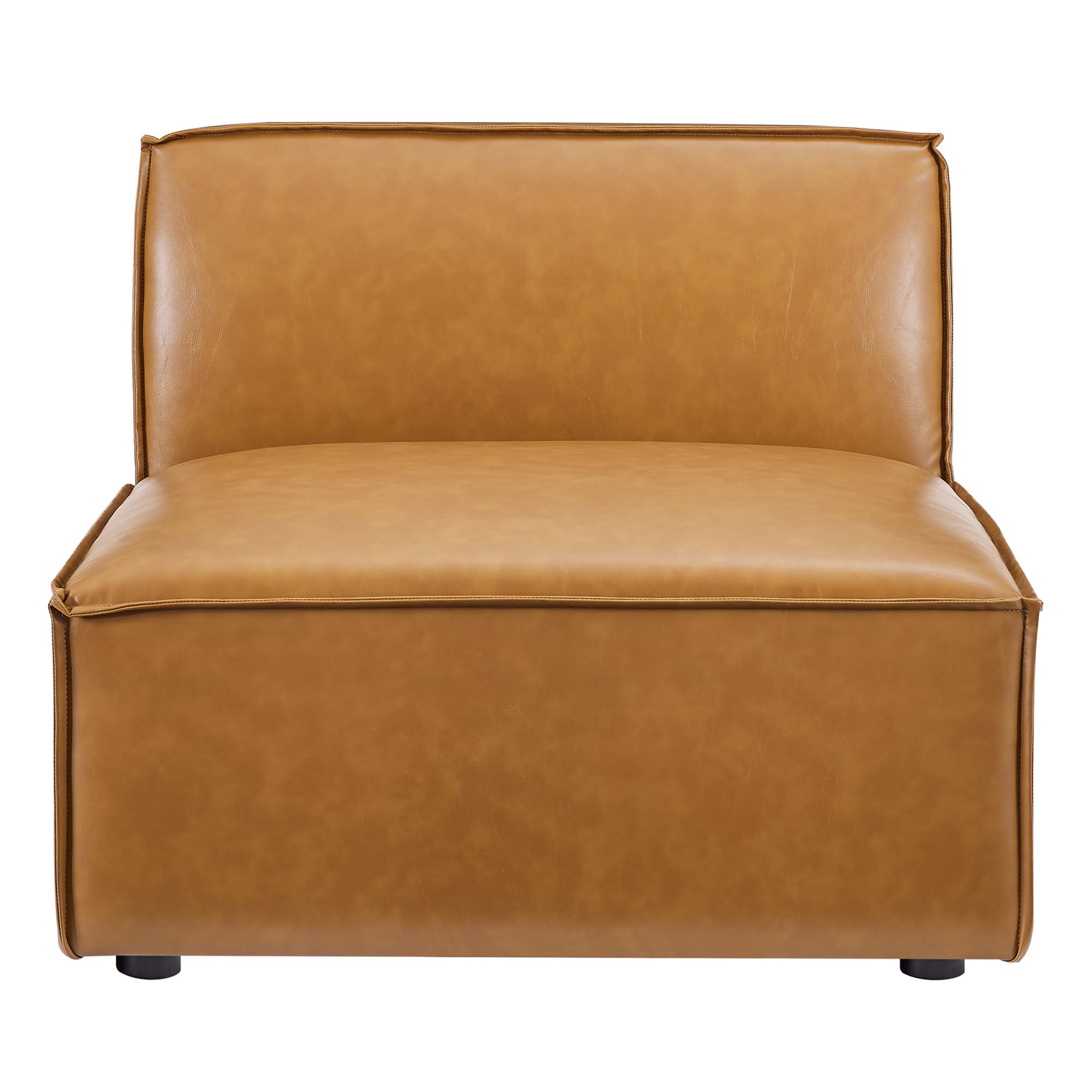 Restore 5-Piece Vegan Leather Sectional Sofa, Configuration 2