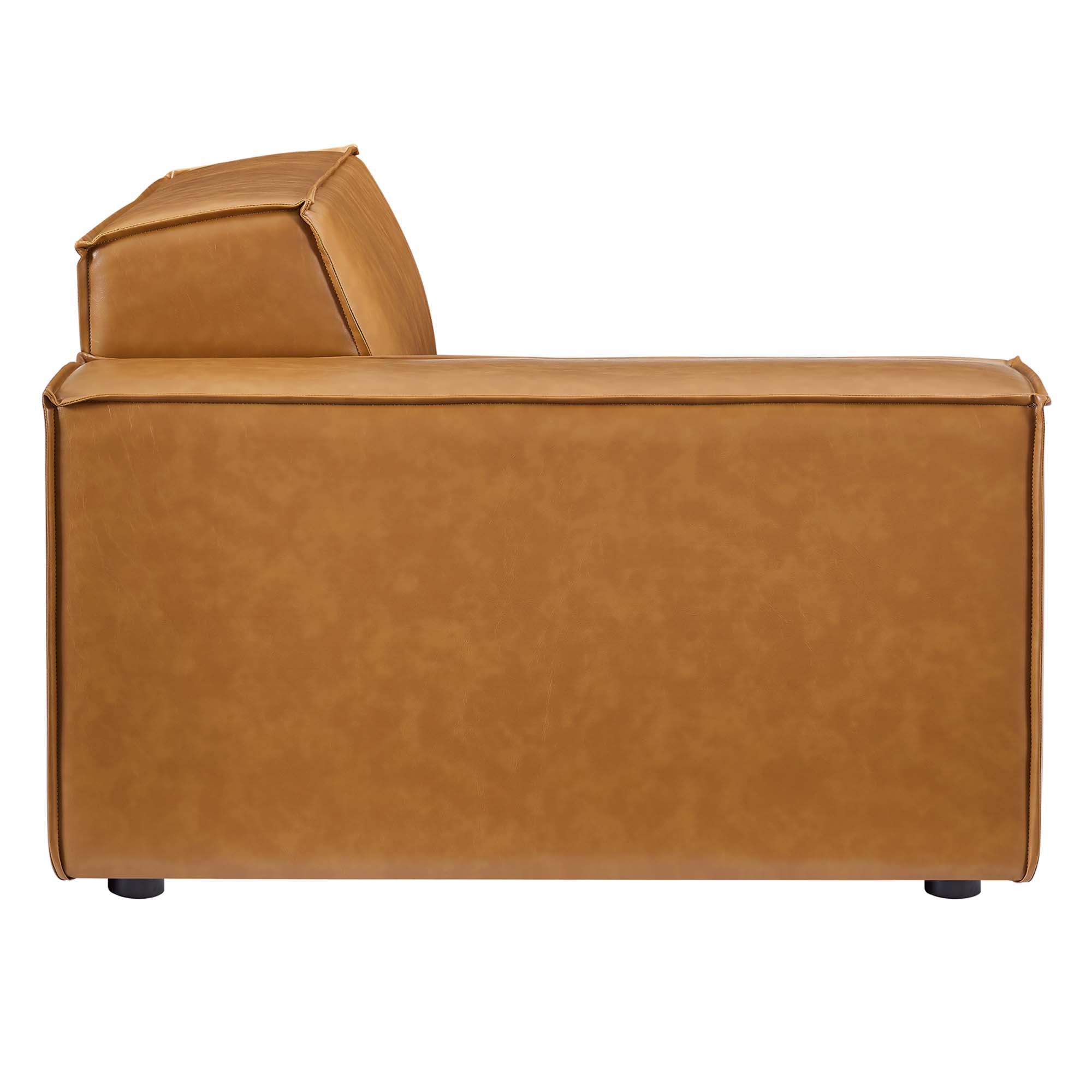 Restore 6-Piece Vegan Leather Sectional Sofa, Configuration 2